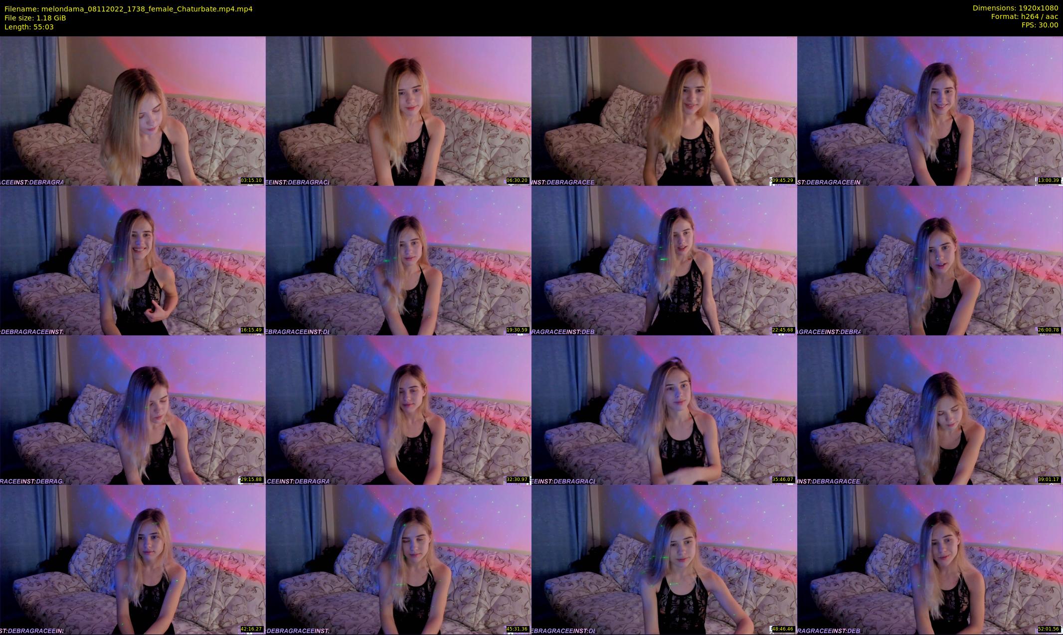 melondama — 56 minute Chaturbate female cam show recording, 1080p, Nov 8, 2022