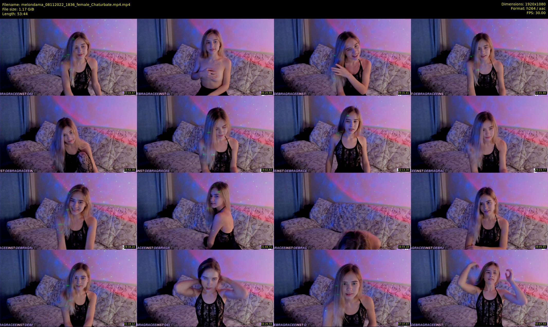 melondama — 54 minute Chaturbate female cam show recording, 1080p, Nov 8, 2022