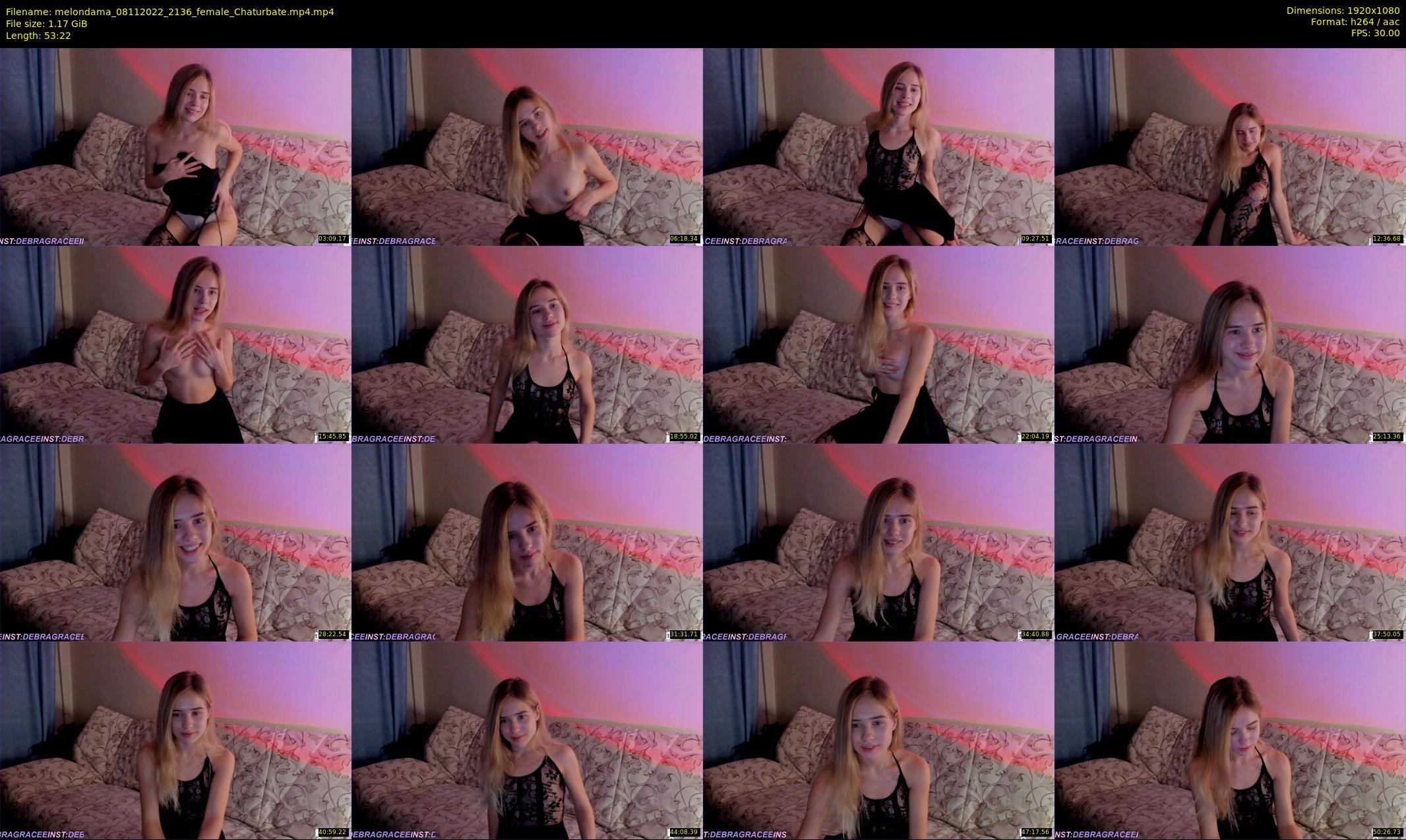 melondama — 54 minute Chaturbate female cam show recording, 1080p, Nov 8, 2022