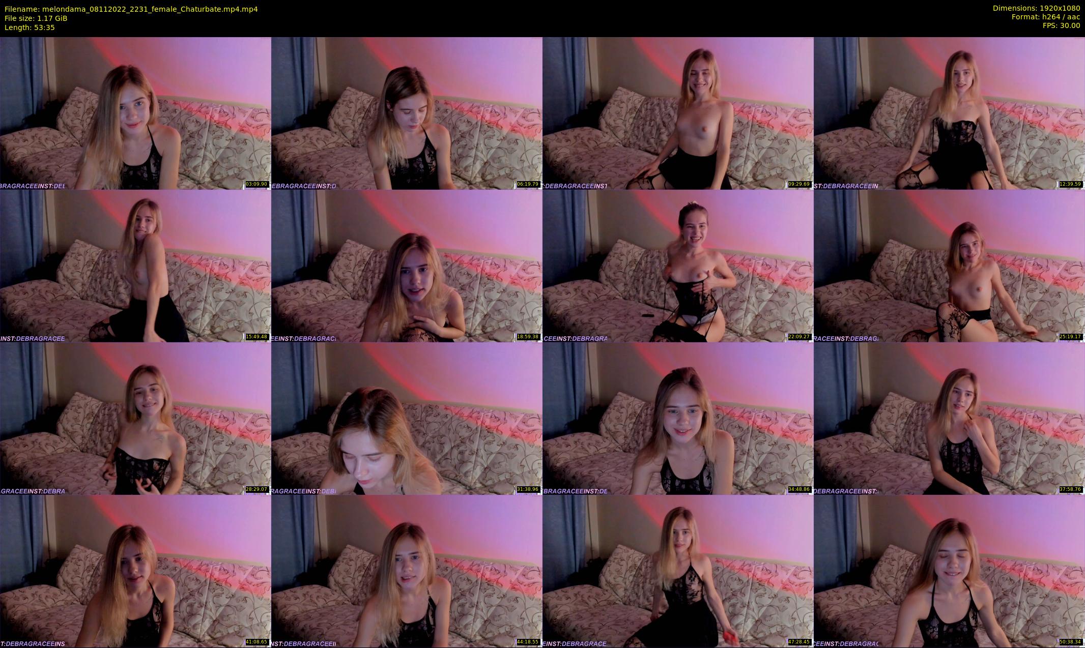 melondama — 54 minute Chaturbate female cam show recording, 1080p, Nov 8, 2022