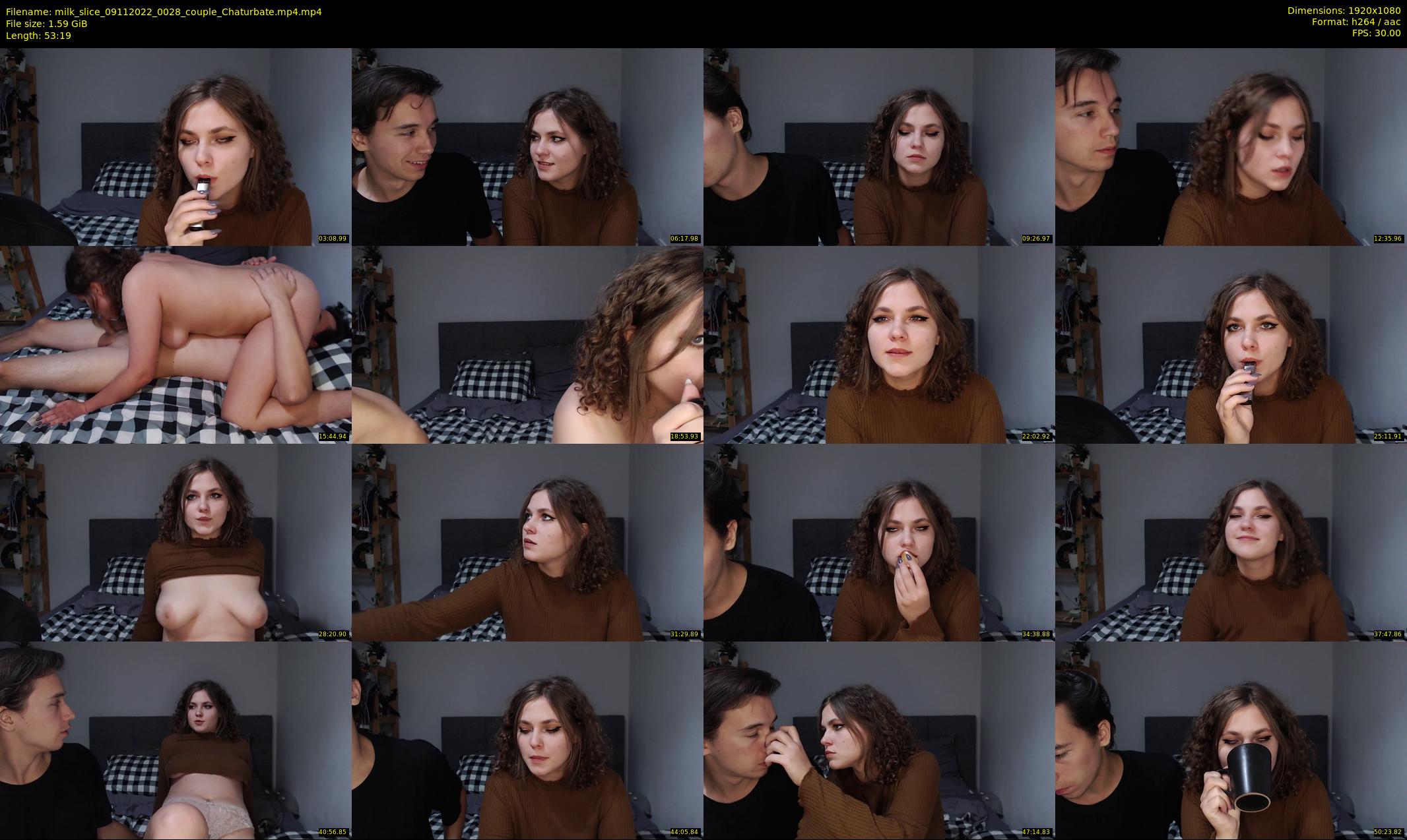 milk_slice — 54 minute Chaturbate couple cam show recording, 1080p, Nov 9, 2022