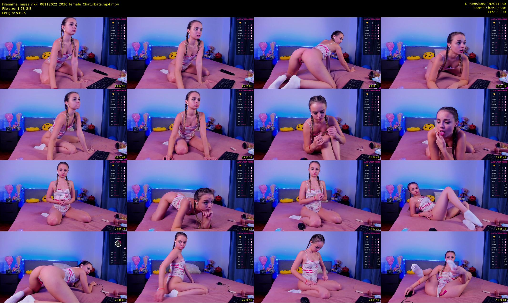 misss_vikki — 55 minute Chaturbate female cam show recording, 1080p, Nov 8, 2022