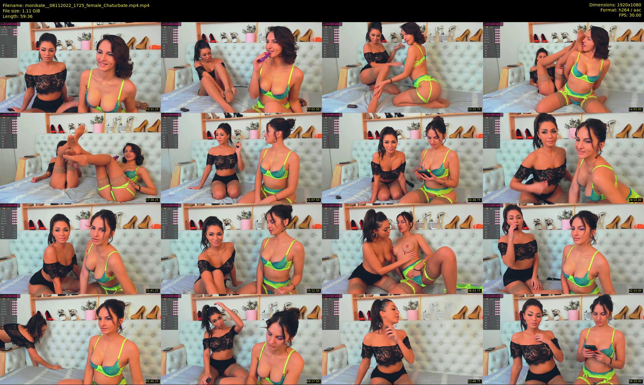 monikate_ — 60 minute Chaturbate couple cam show recording, 1080p, Nov 8, 2022