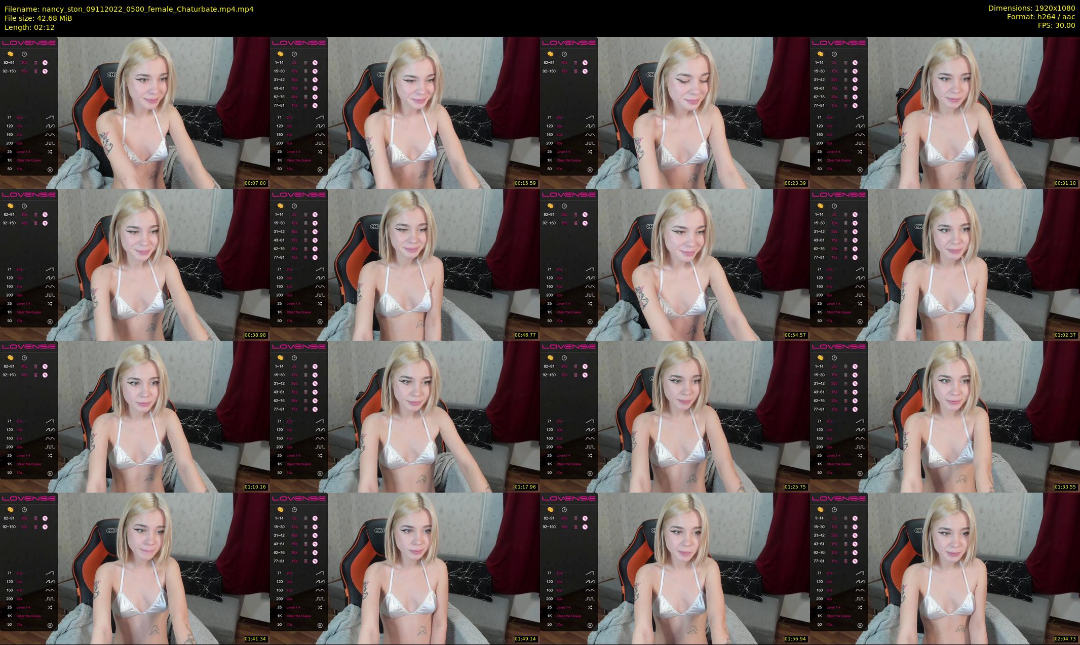 nancy_ston — 3 minute Chaturbate female cam show recording, 1080p, Nov 9, 2022