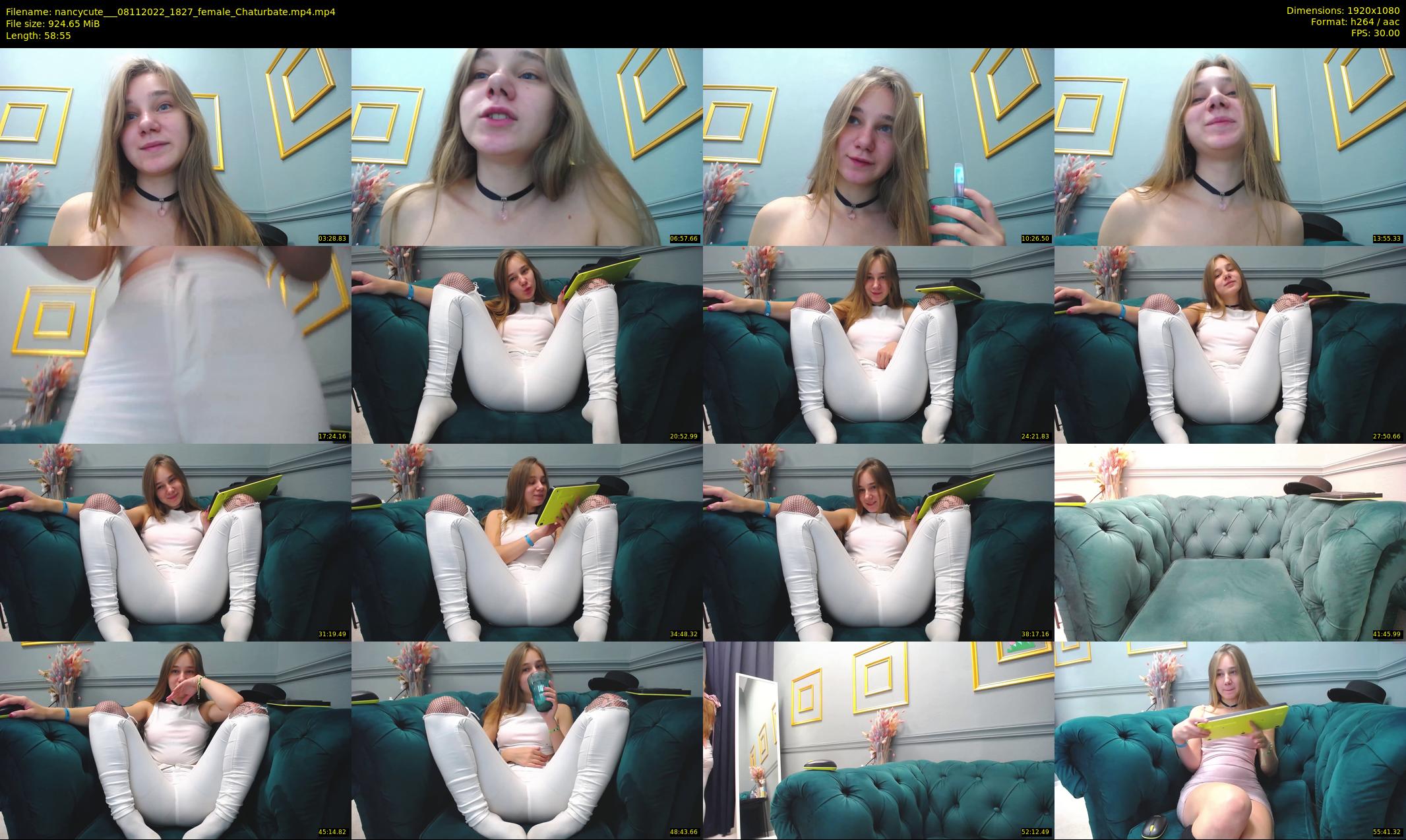 nancycute__ — 59 minute Chaturbate female cam show recording, 1080p, Nov 8, 2022
