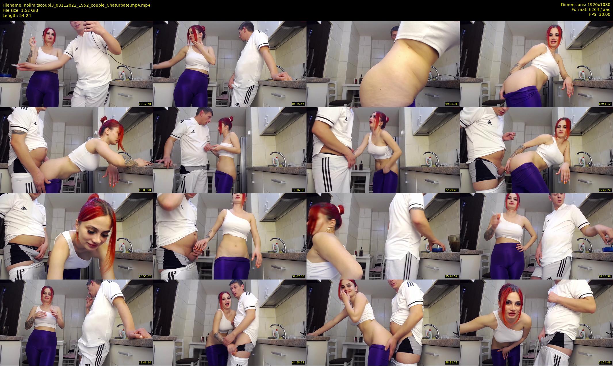 nolimitscoupl3 — 55 minute Chaturbate couple cam show recording, 1080p, Nov 8, 2022