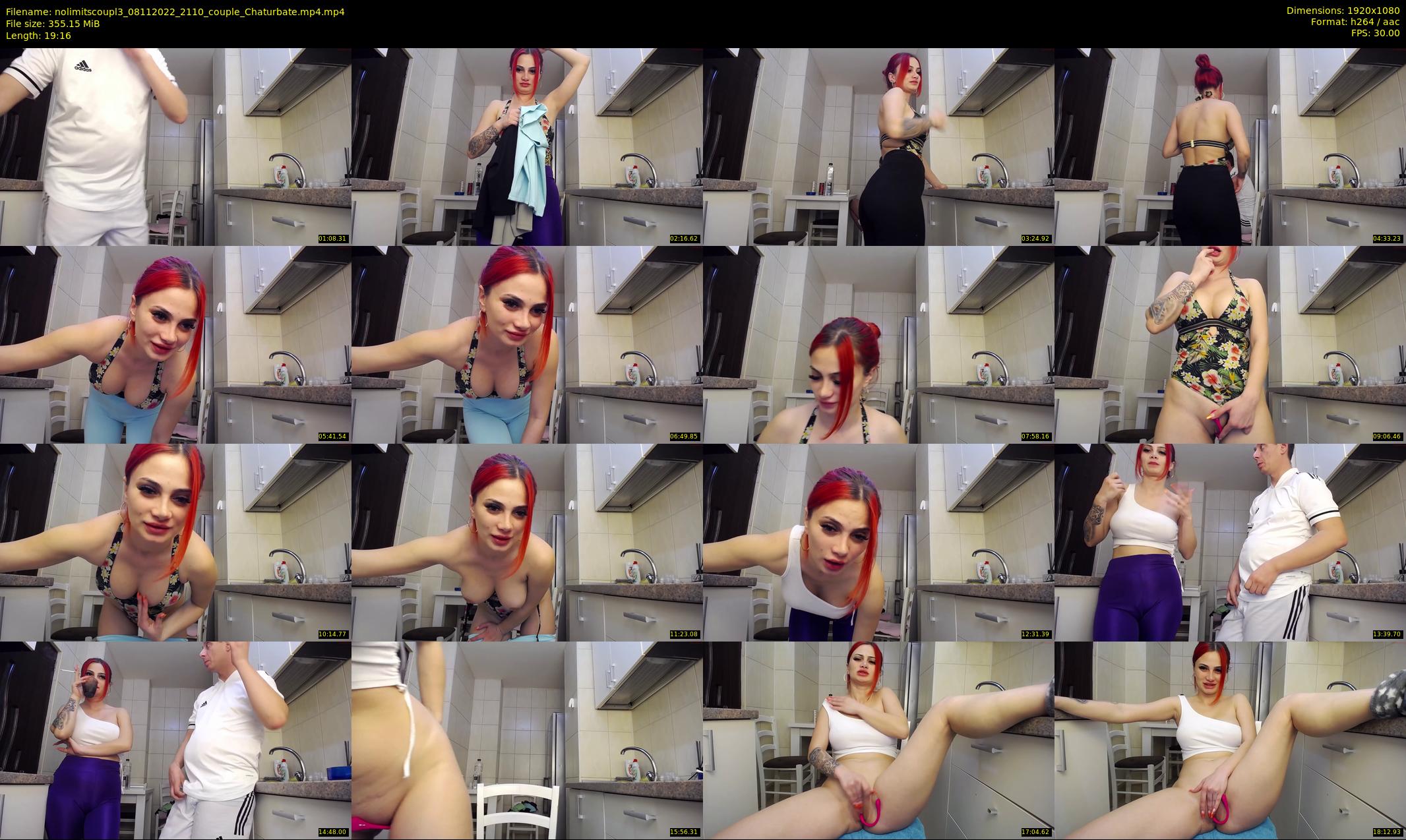 nolimitscoupl3 — 20 minute Chaturbate couple cam show recording, 1080p, Nov 8, 2022