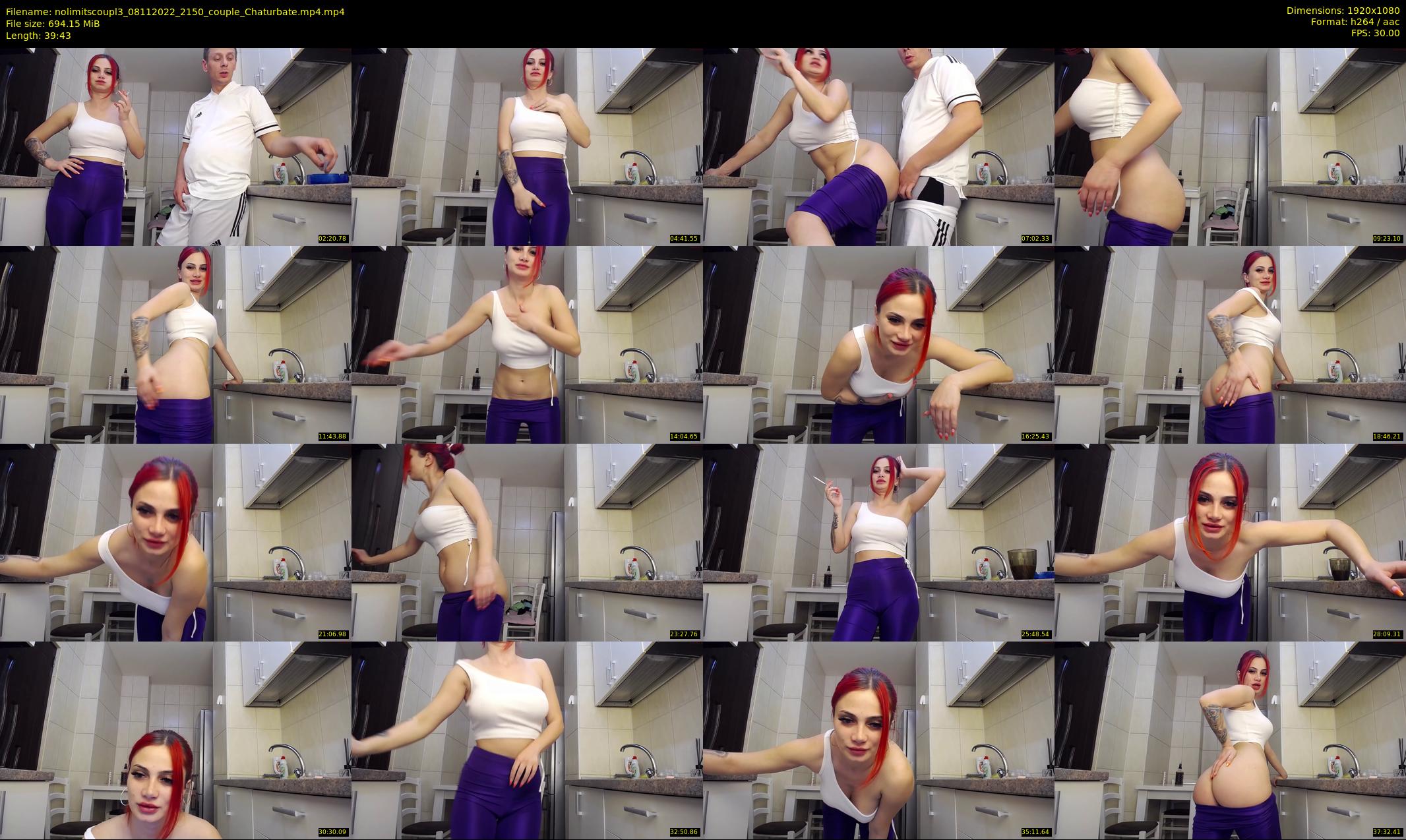 nolimitscoupl3 — 40 minute Chaturbate couple cam show recording, 1080p, Nov 8, 2022