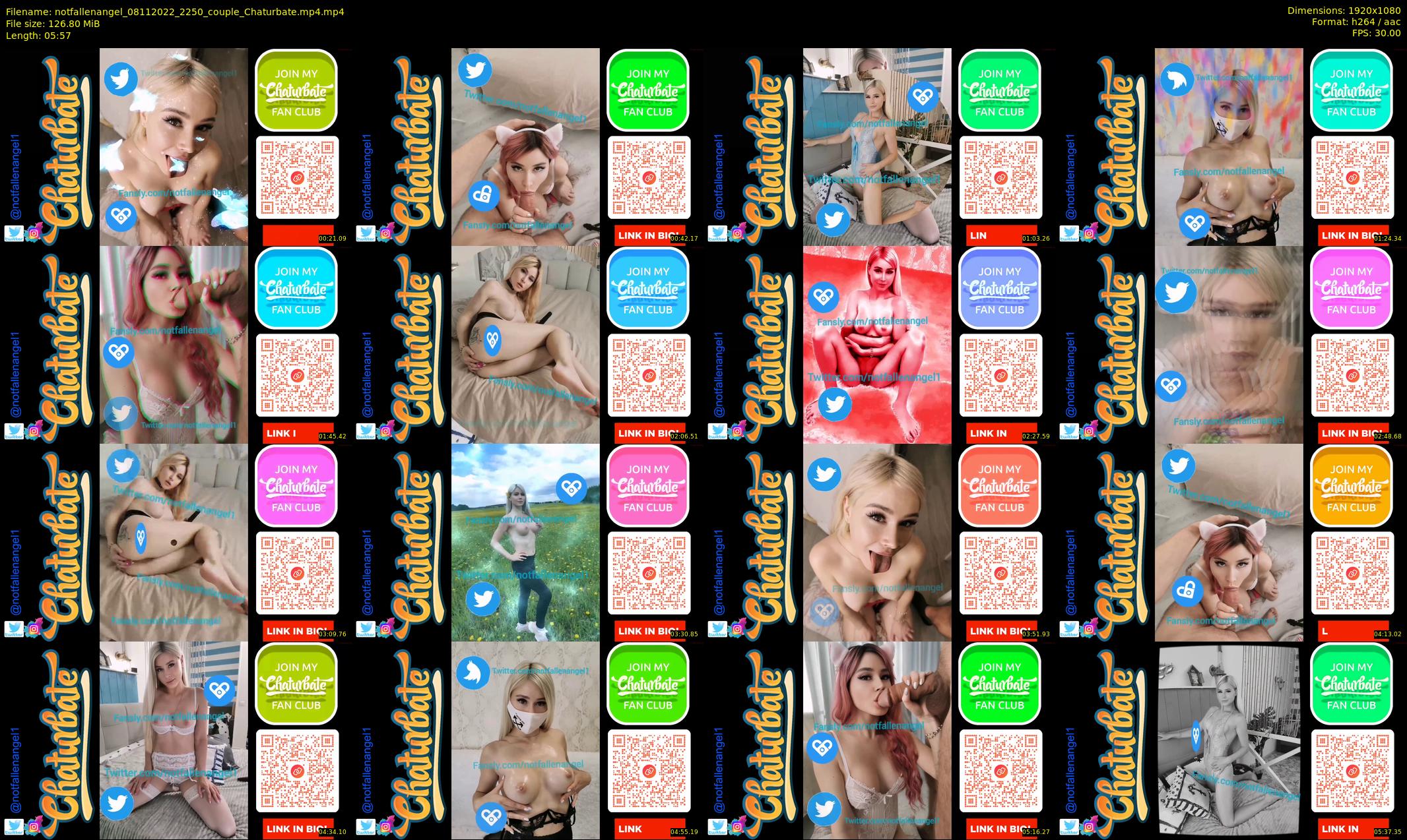notfallenangel — 6 minute Chaturbate couple cam show recording, 1080p, Nov 8, 2022