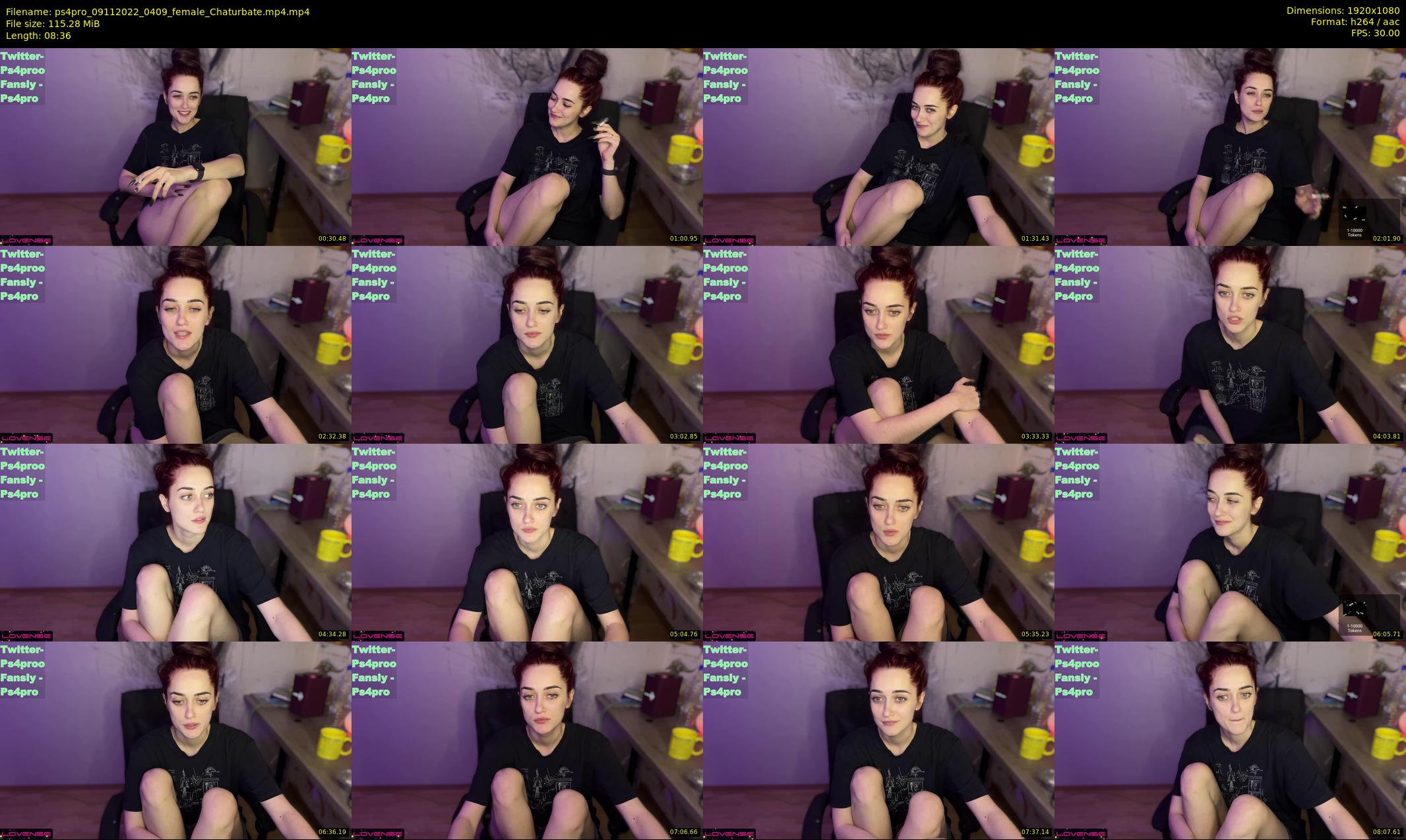ps4pro — 9 minute Chaturbate female cam show recording, 1080p, Nov 9, 2022