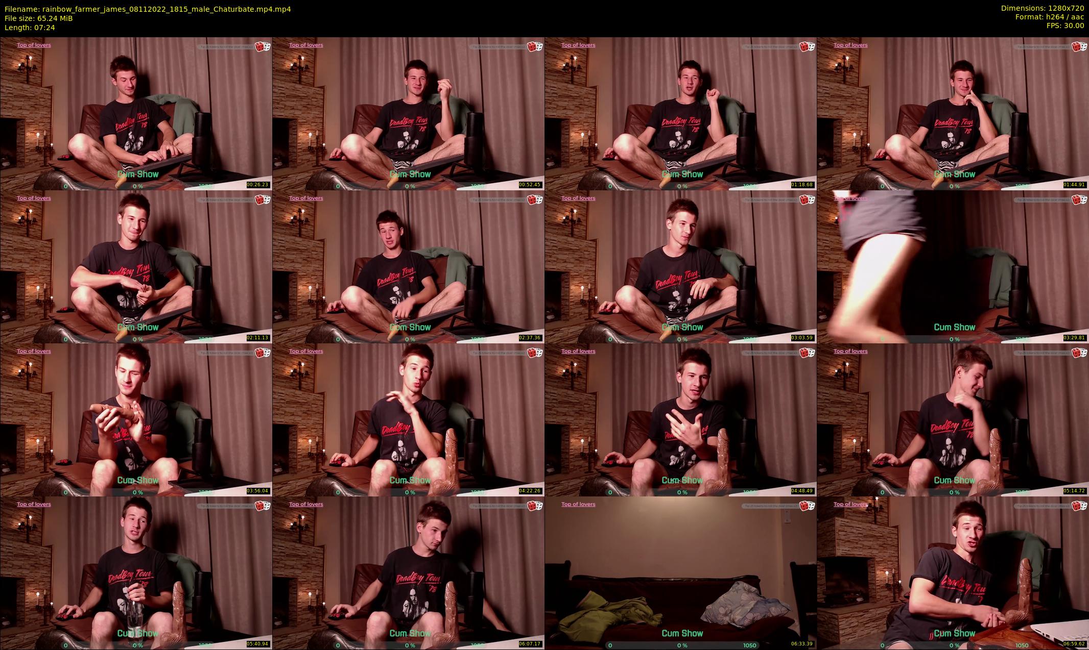 rainbow_farmer_james — 8 minute Chaturbate male cam show recording, 720p, Nov 8, 2022