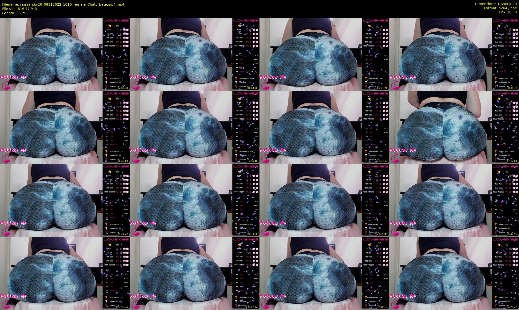raissa_sky26 — 37 minute Chaturbate female cam show recording, 1080p, Nov 8, 2022