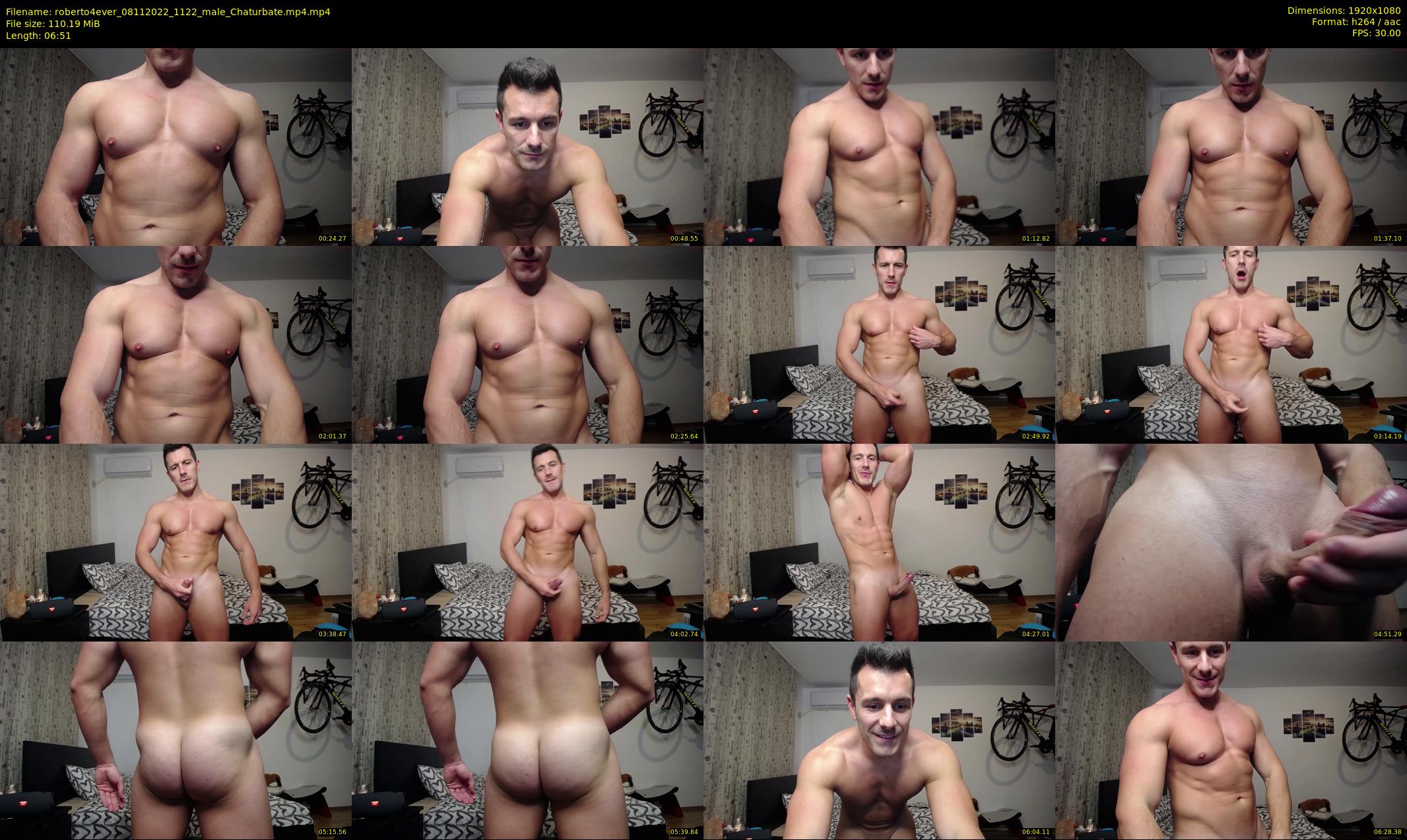 roberto4ever — 7 minute Chaturbate male cam show recording, 1080p, Nov 8, 2022