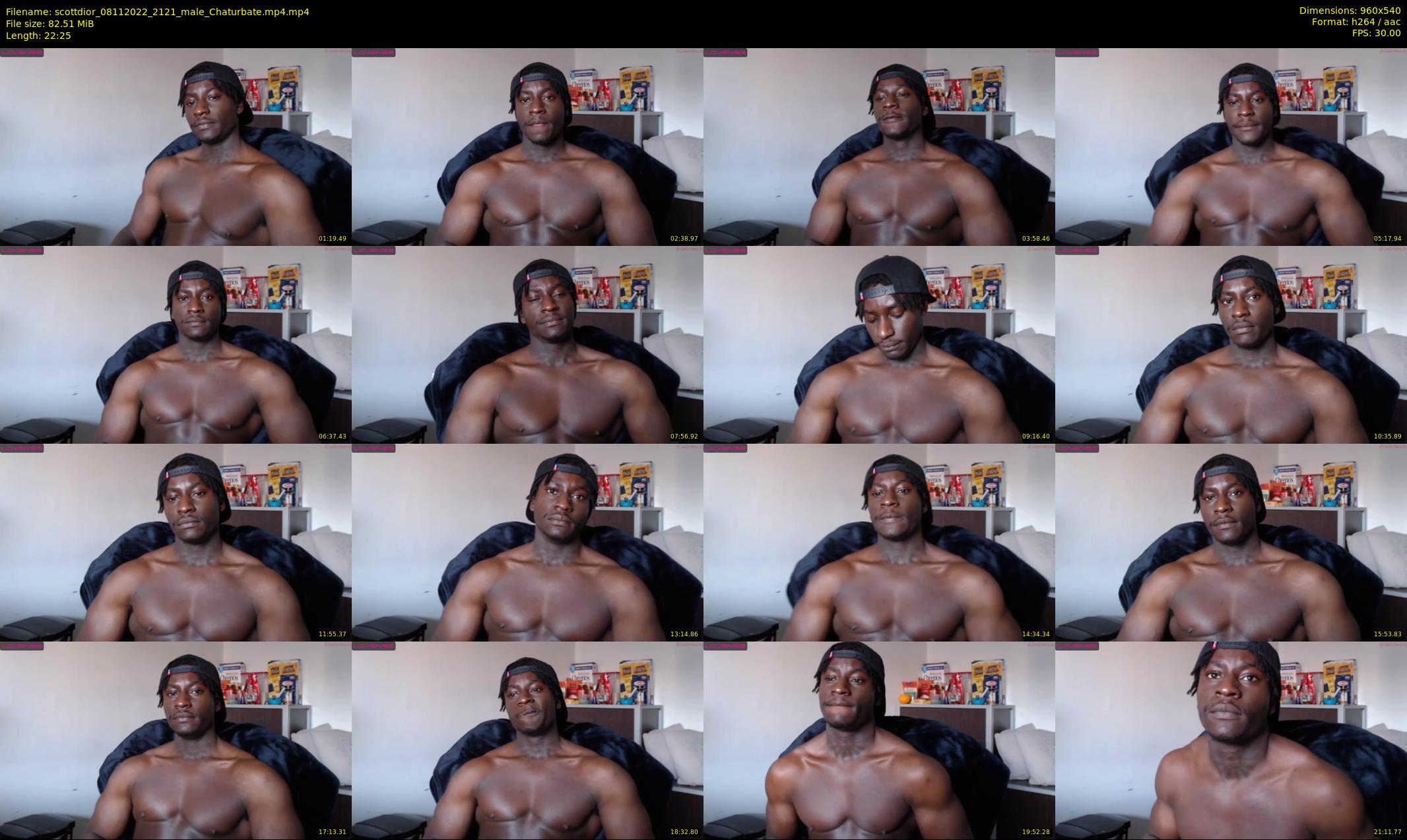 scottdior — 23 minute Chaturbate male cam show recording, 480p, Nov 8, 2022