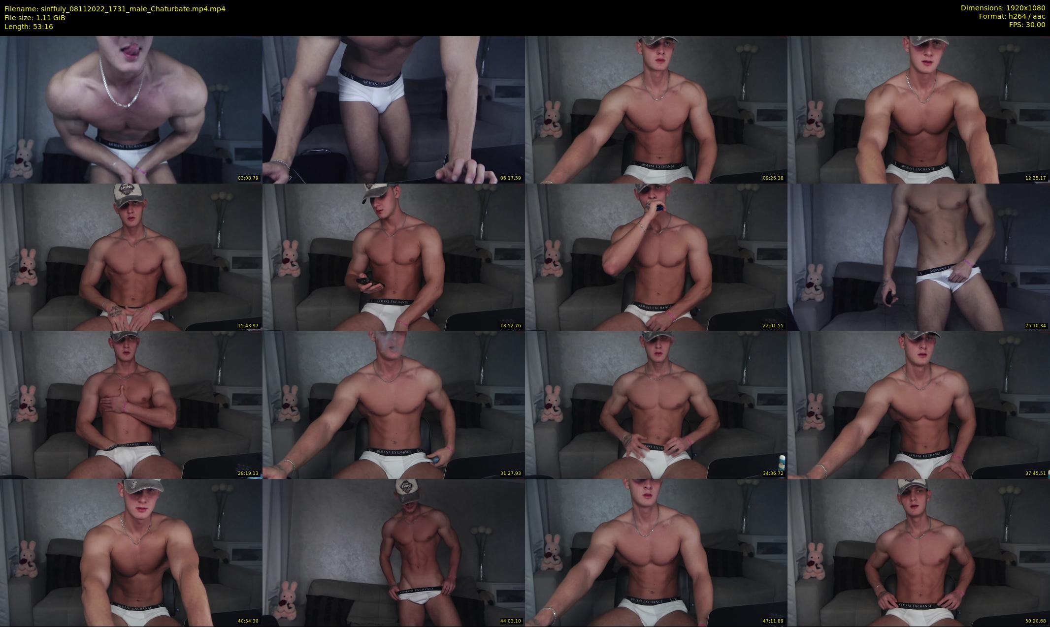 sinffuly — 54 minute Chaturbate male cam show recording, 1080p, Nov 8, 2022
