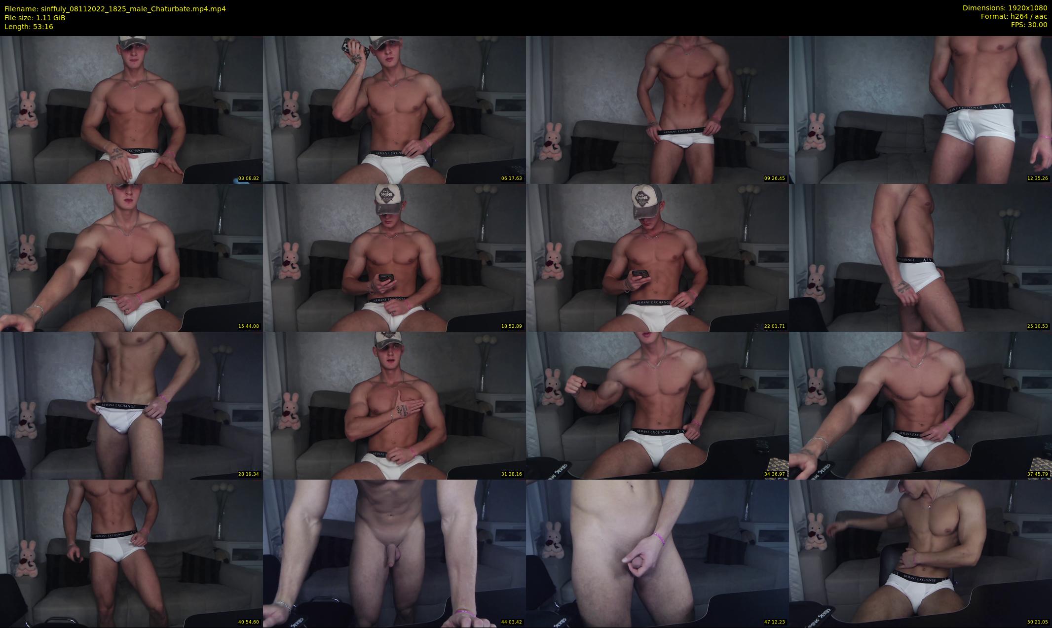 sinffuly — 54 minute Chaturbate male cam show recording, 1080p, Nov 8, 2022