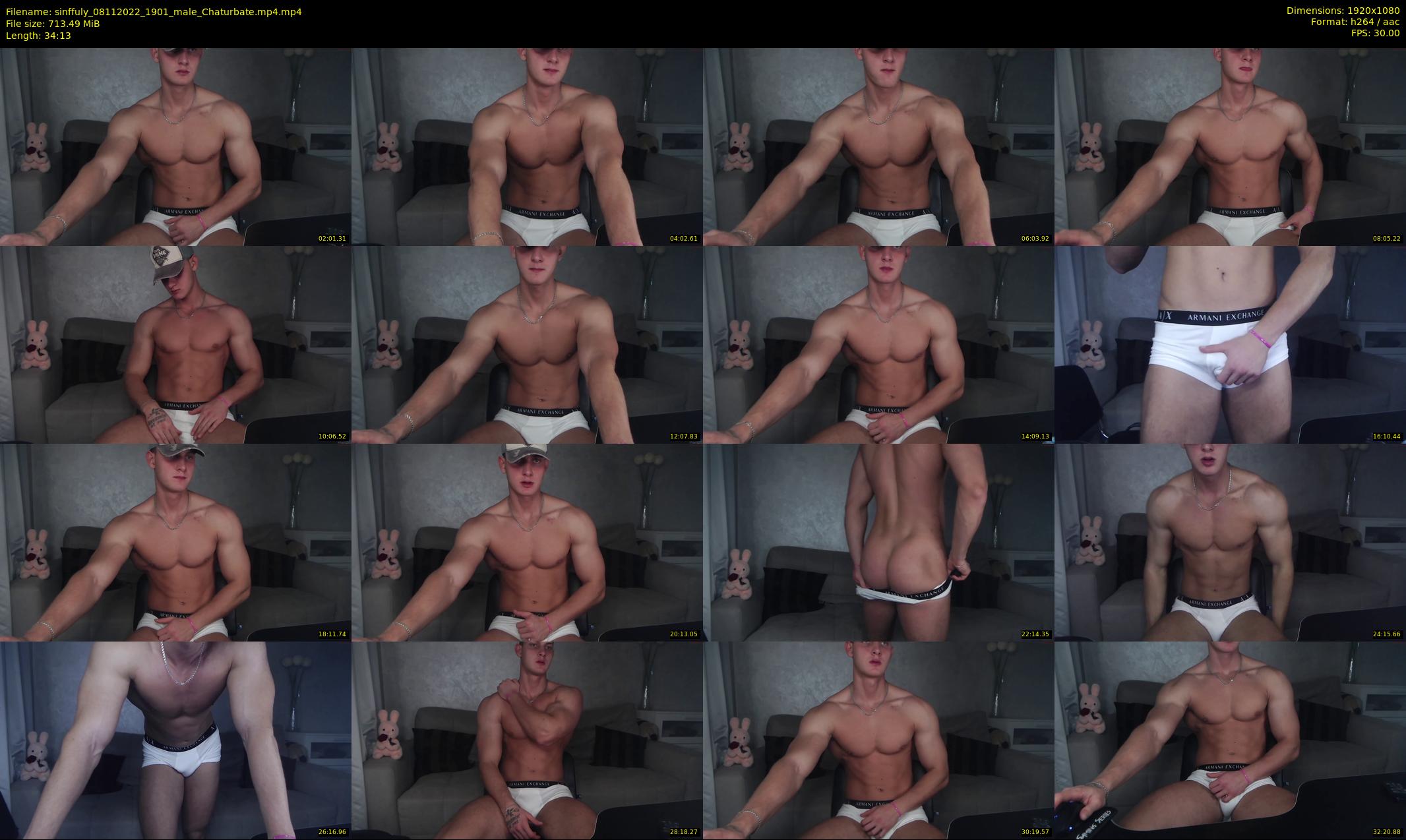 sinffuly — 35 minute Chaturbate male cam show recording, 1080p, Nov 8, 2022