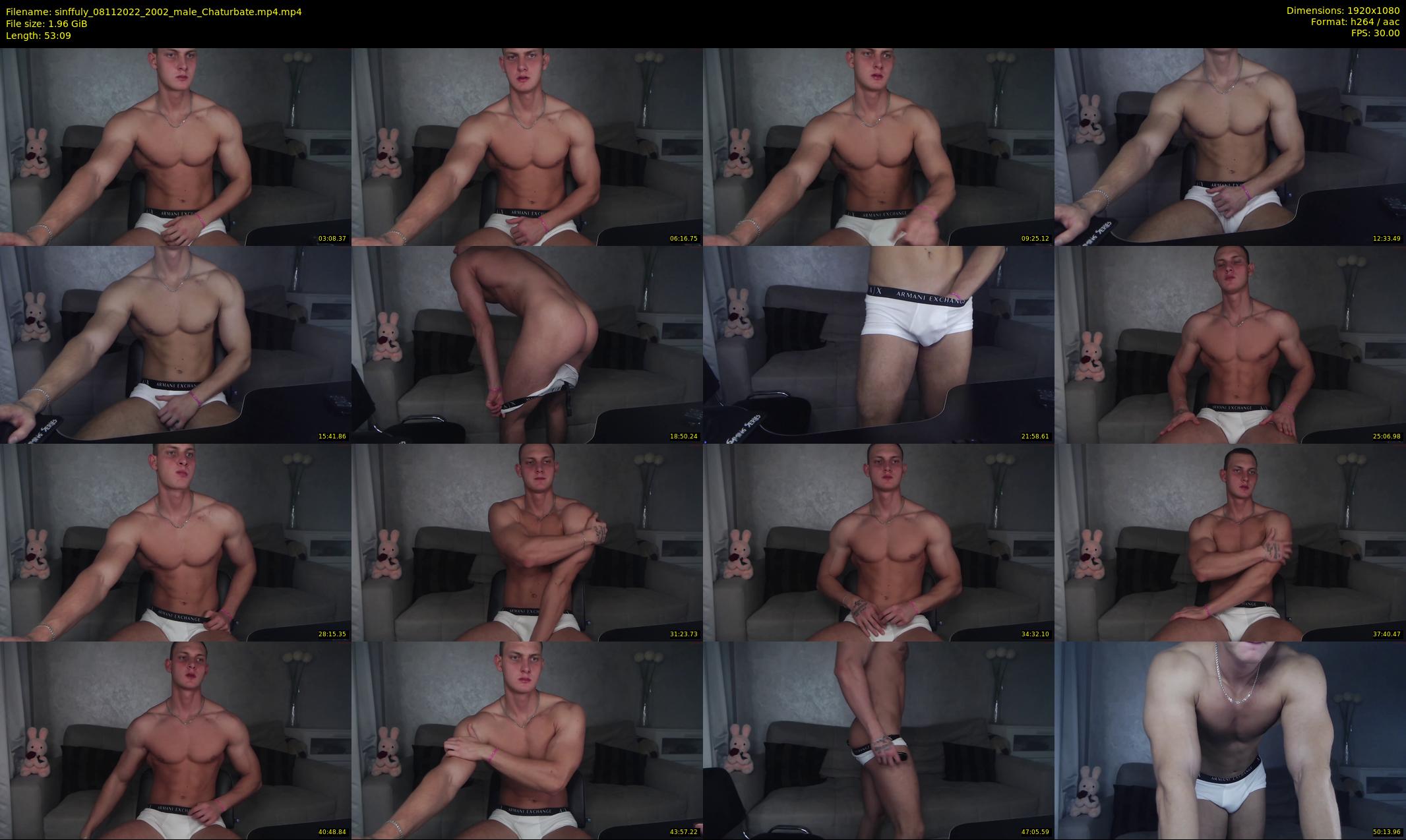 sinffuly — 54 minute Chaturbate male cam show recording, 1080p, Nov 8, 2022