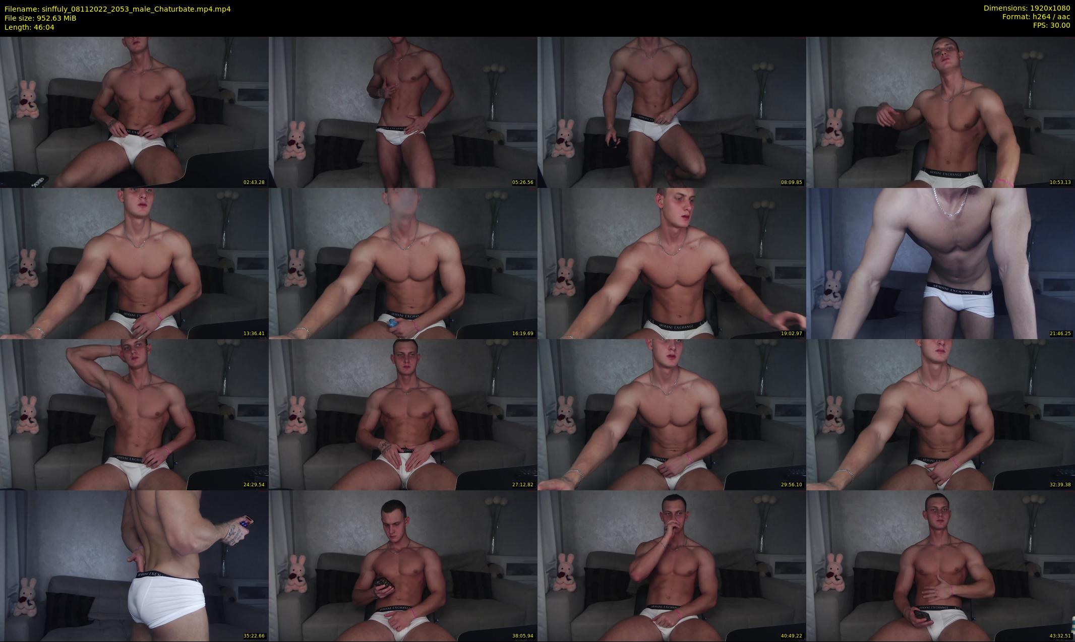 sinffuly — 47 minute Chaturbate male cam show recording, 1080p, Nov 8, 2022