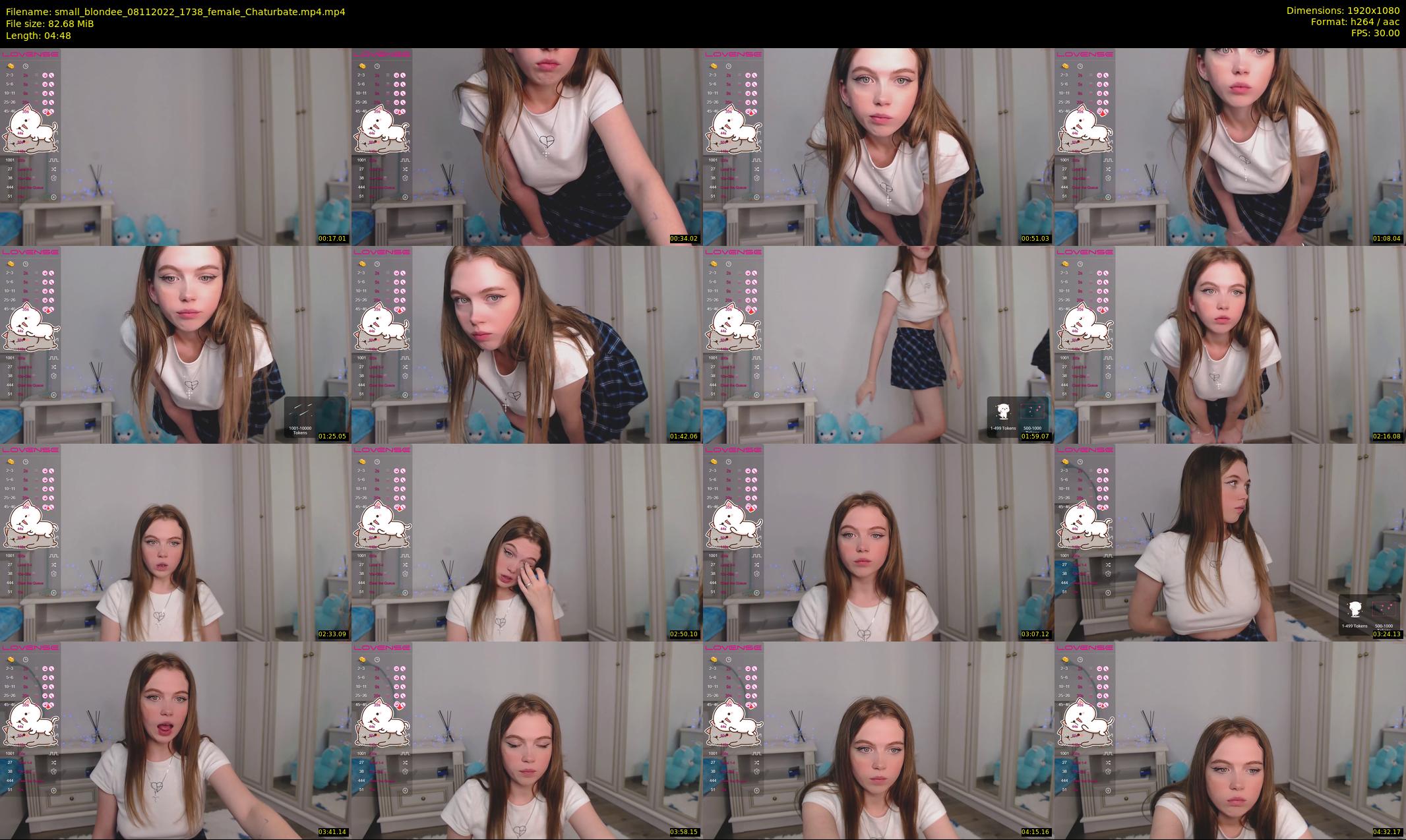 small_blondee — 5 minute Chaturbate female cam show recording, 1080p, Nov 8, 2022