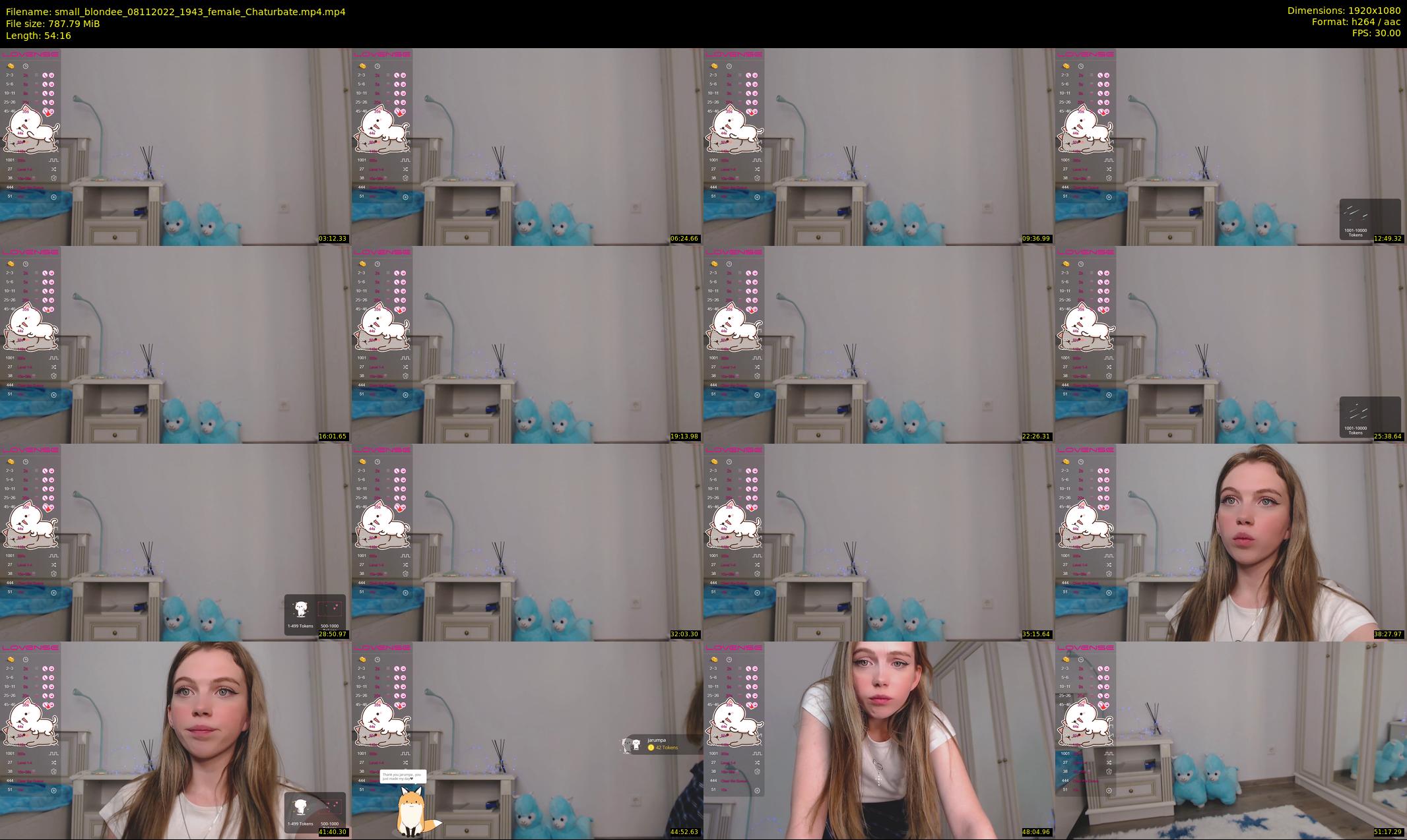 small_blondee — 55 minute Chaturbate female cam show recording, 1080p, Nov 8, 2022