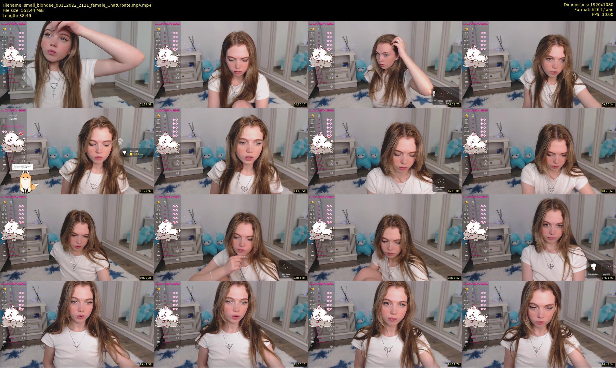 small_blondee — 39 minute Chaturbate female cam show recording, 1080p, Nov 8, 2022