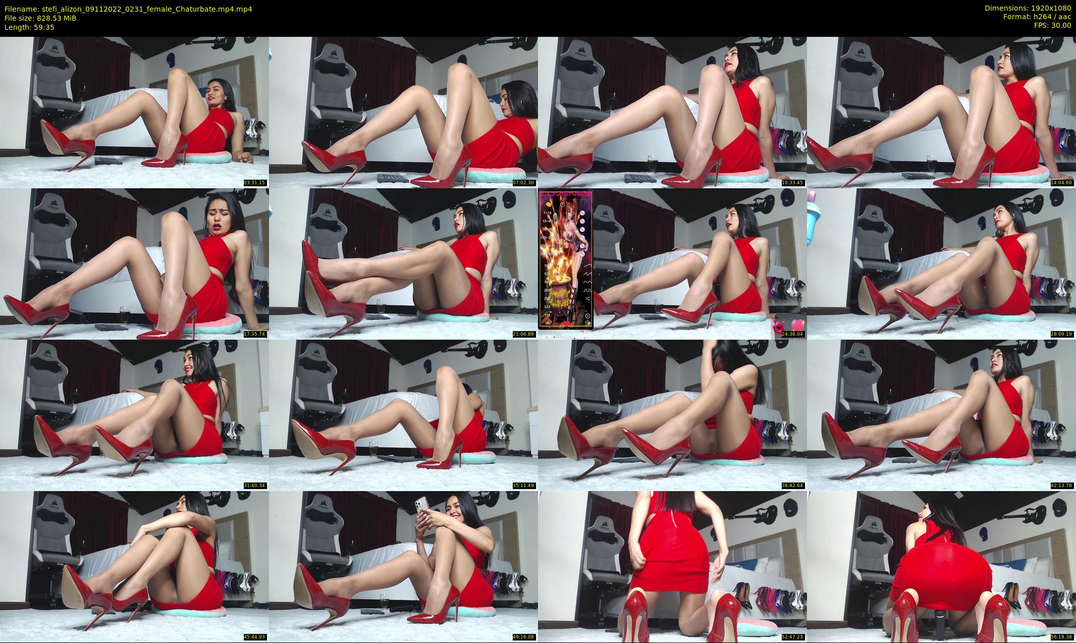 stefi_alizon — 60 minute Chaturbate female cam show recording, 1080p, Nov 9, 2022