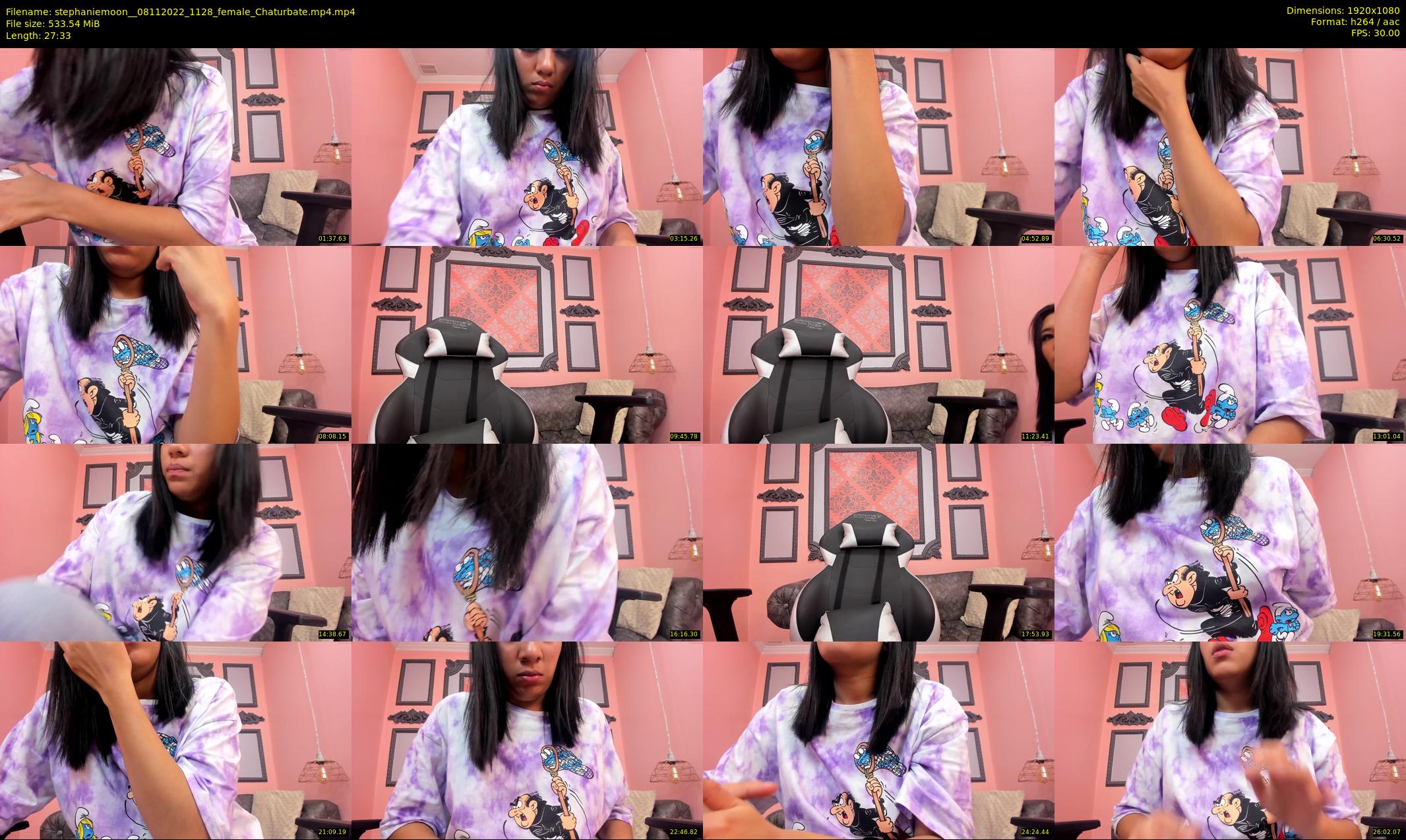 stephaniemoon_ — 28 minute Chaturbate female cam show recording, 1080p, Nov 8, 2022