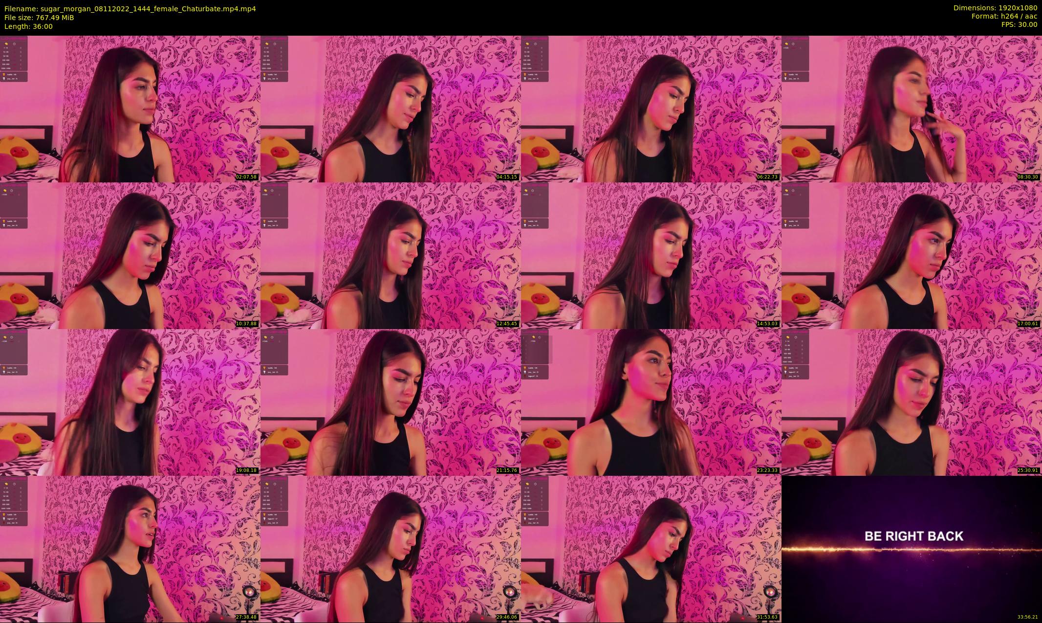 sugar_morgan — 36 minute Chaturbate female cam show recording, 1080p, Nov 8, 2022