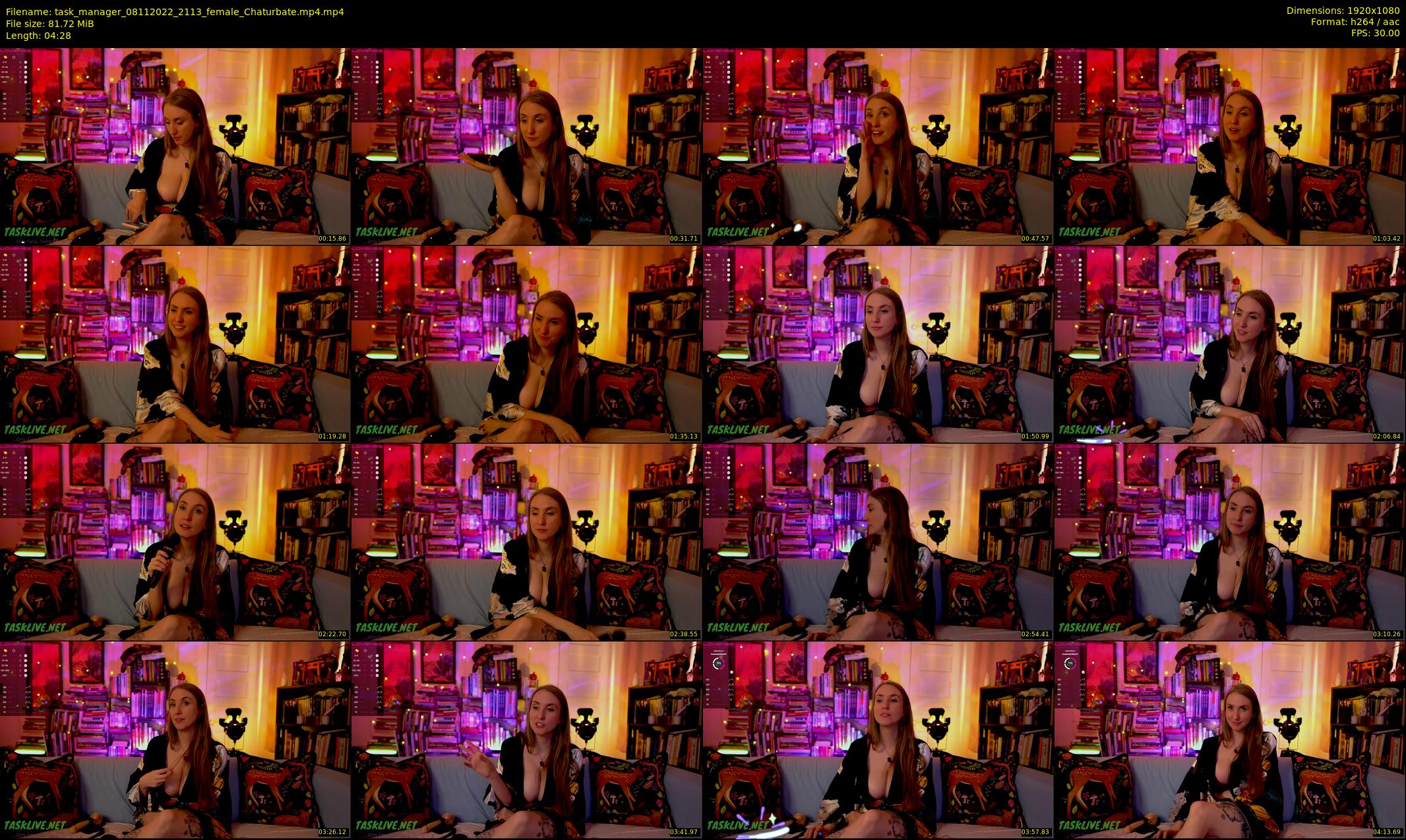 task_manager — 5 minute Chaturbate couple cam show recording, 1080p, Nov 8, 2022