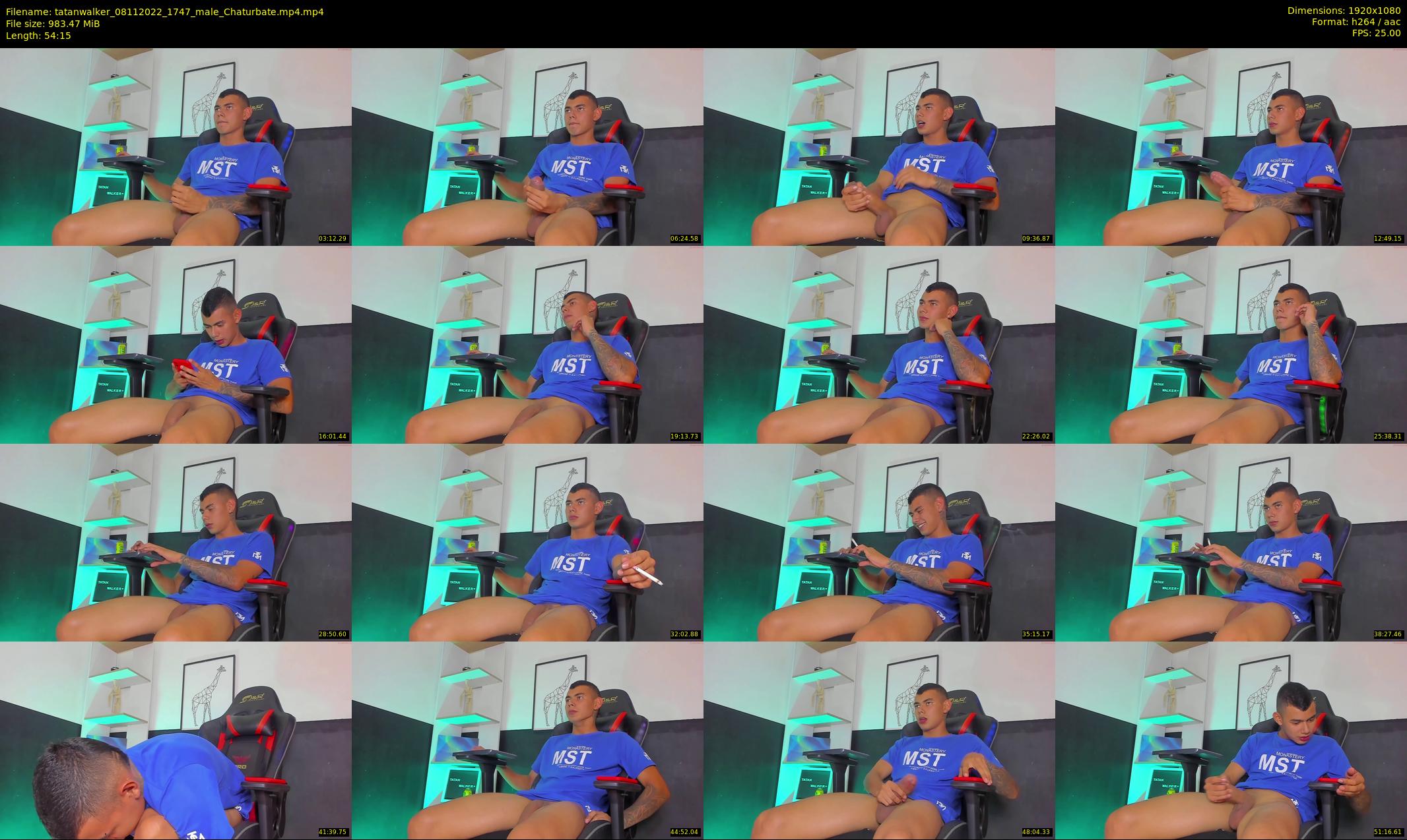 tatanwalker — 55 minute Chaturbate male cam show recording, 1080p, Nov 8, 2022
