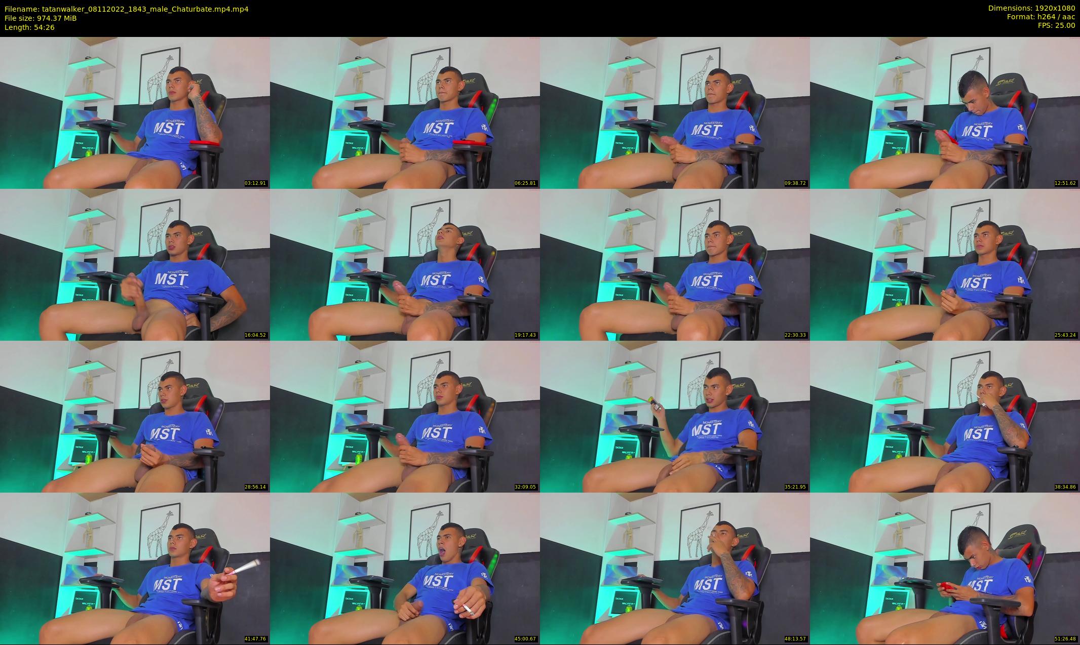 tatanwalker — 55 minute Chaturbate male cam show recording, 1080p, Nov 8, 2022