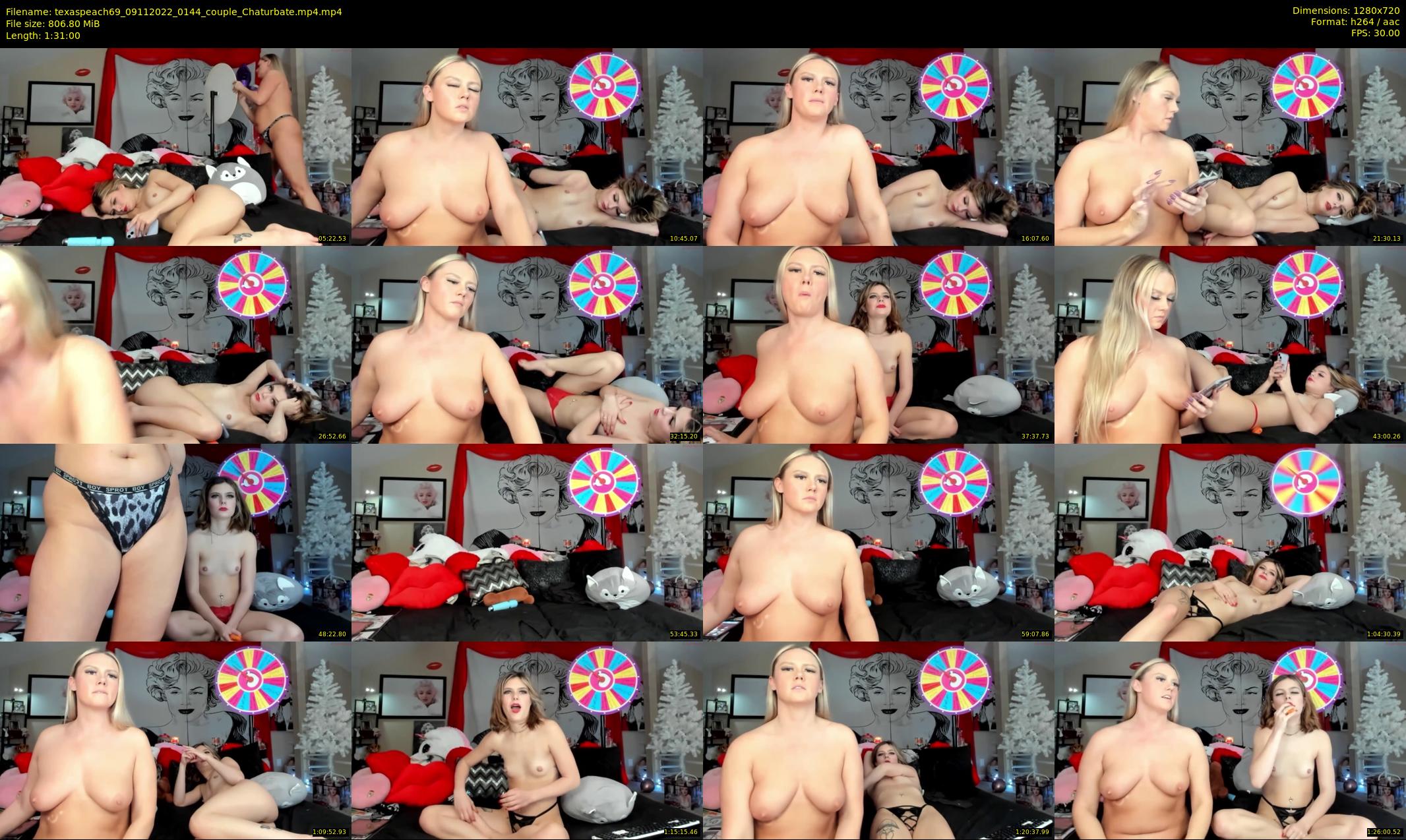 texaspeach69 — 91 minute Chaturbate female cam show recording, 720p, Nov 9, 2022