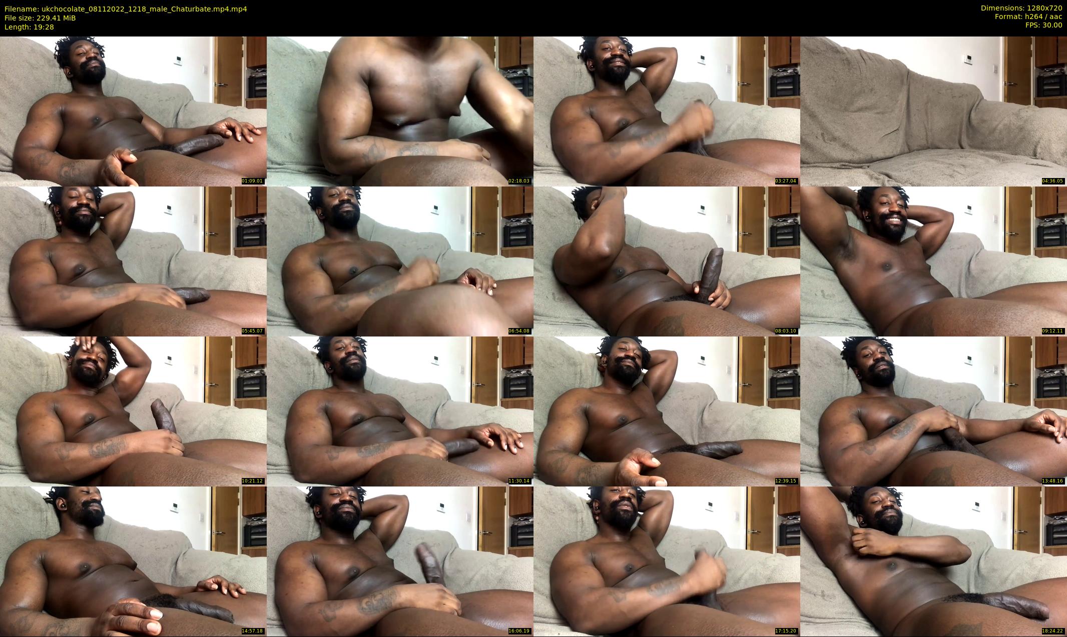 ukchocolate — 20 minute Chaturbate male cam show recording, 720p, Nov 8, 2022