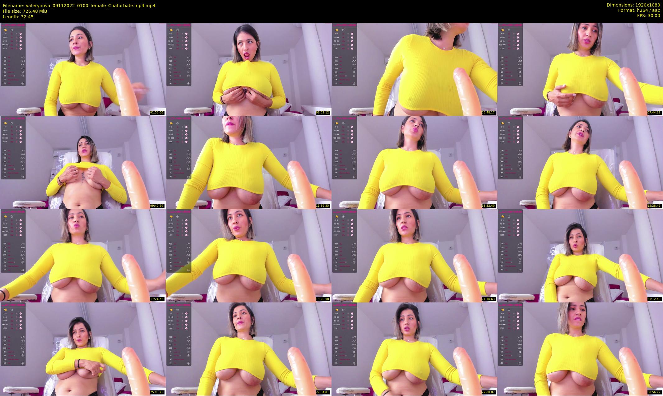 valerynova — 33 minute Chaturbate female cam show recording, 1080p, Nov 9, 2022