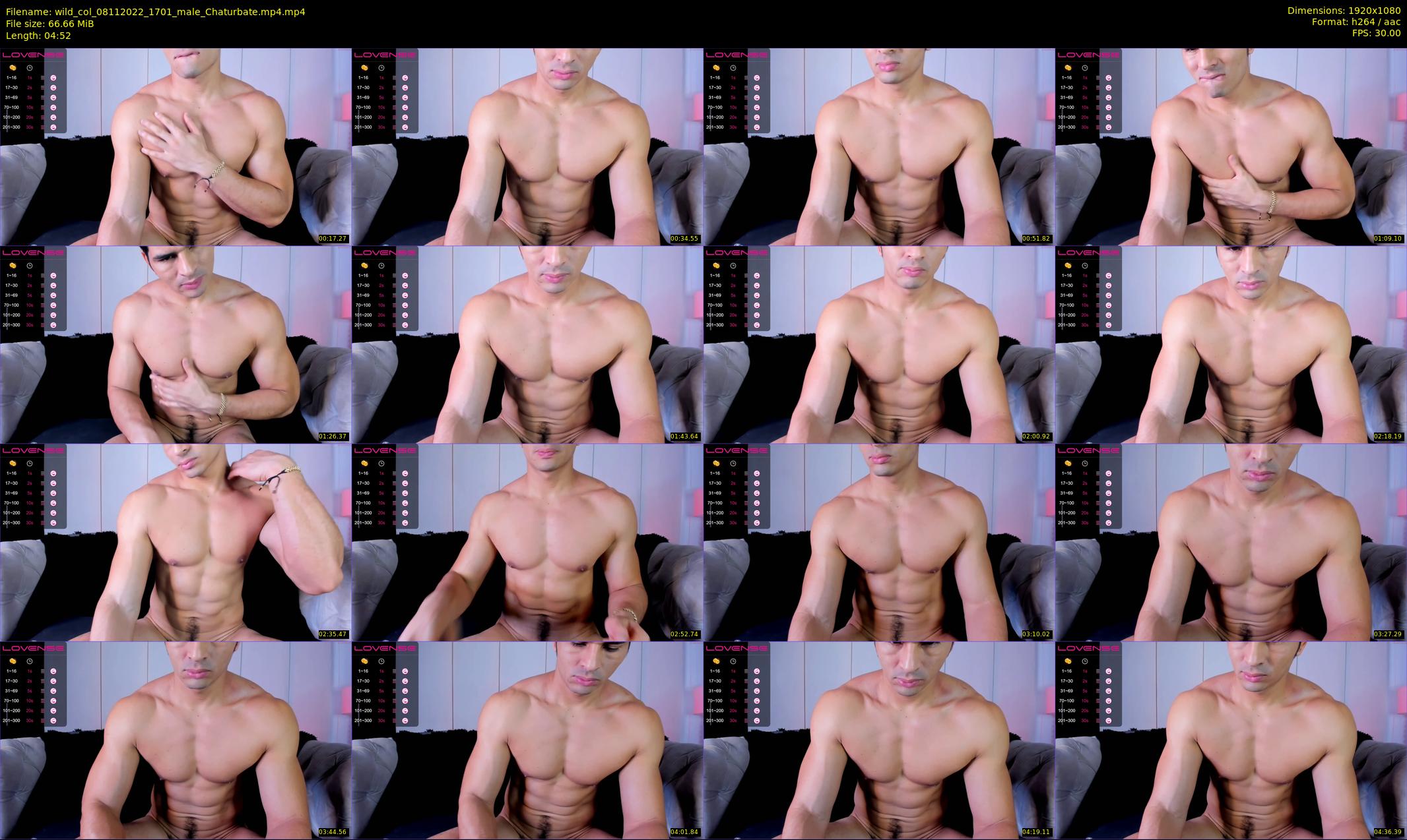 wild_col — 5 minute Chaturbate male cam show recording, 1080p, Nov 8, 2022