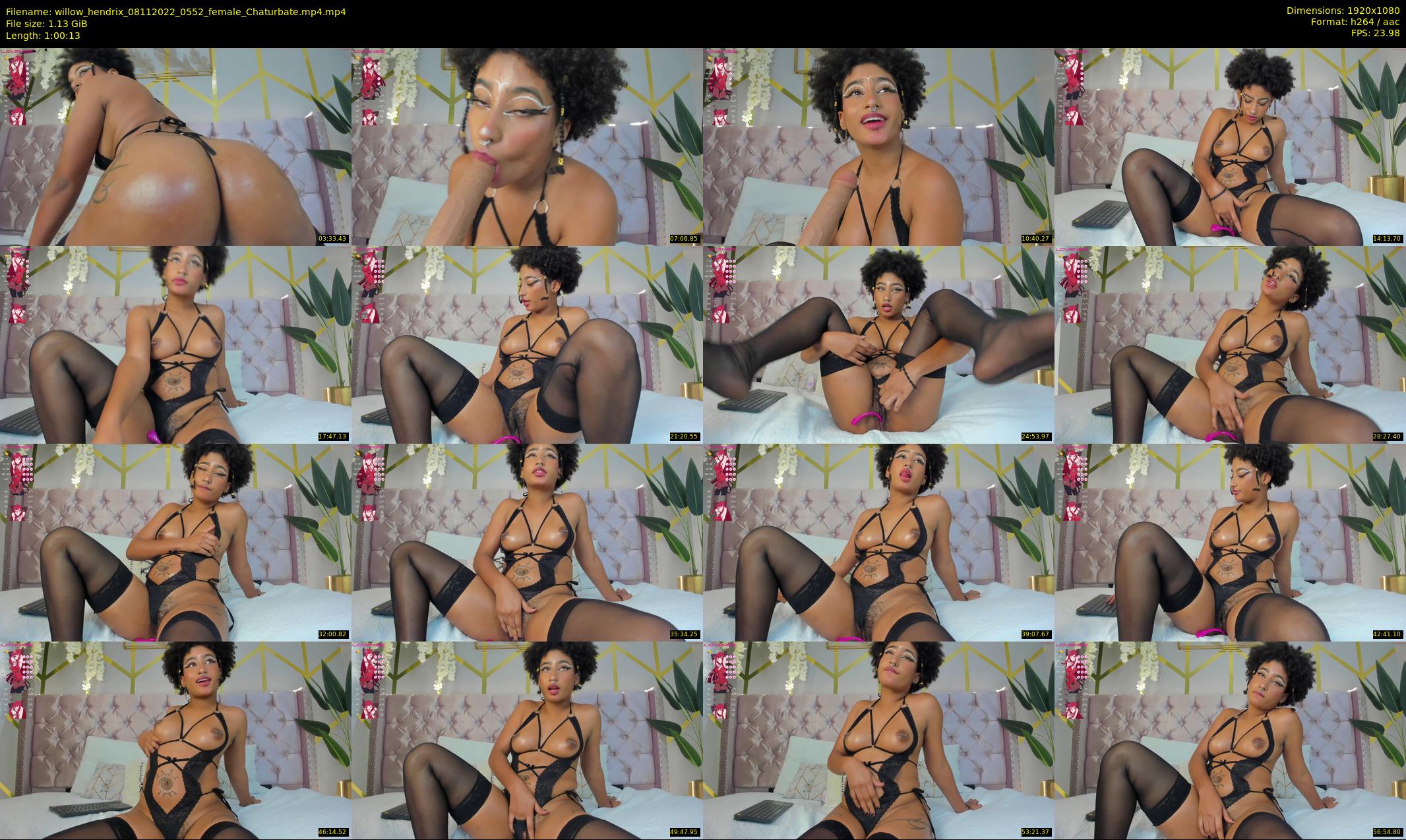 willow_hendrix — 61 minute Chaturbate female cam show recording, 1080p, Nov 8, 2022