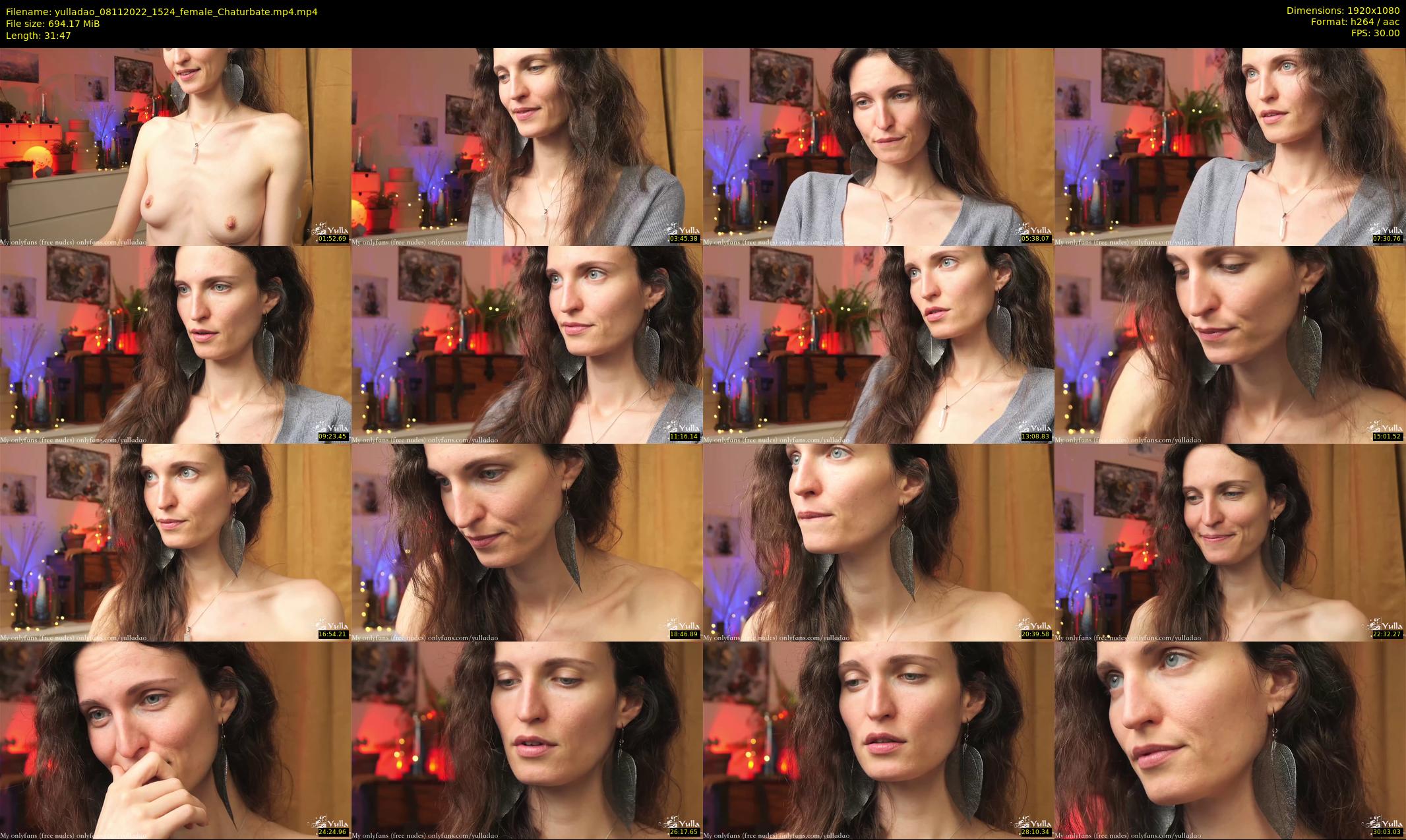 yulladao — 32 minute Chaturbate female cam show recording, 1080p, Nov 8, 2022