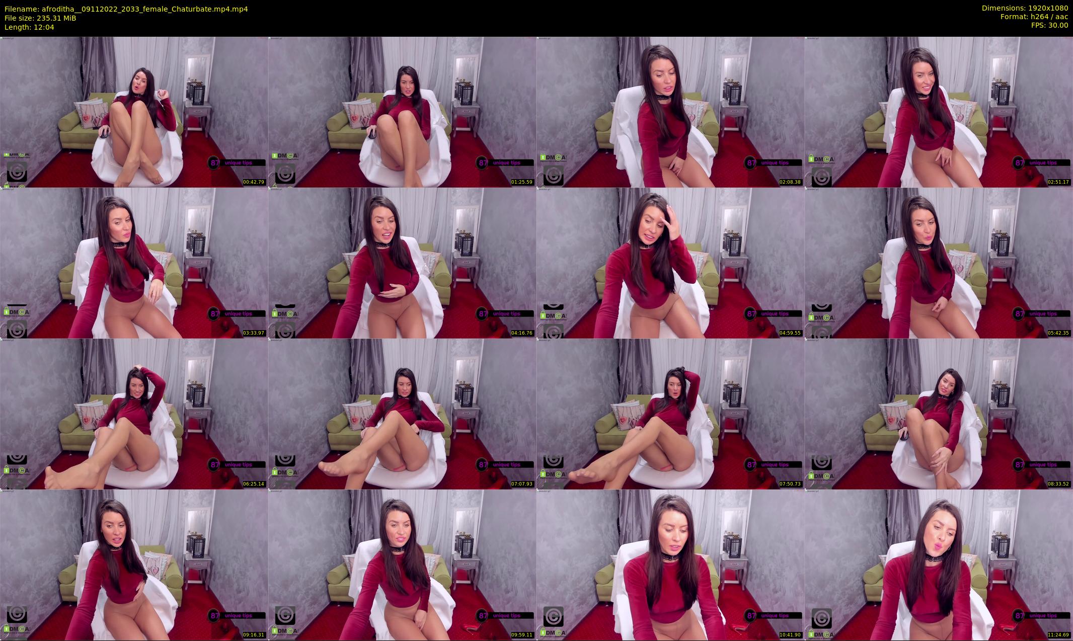 afroditha_ — 13 minute Chaturbate female cam show recording, 1080p, Nov 9, 2022