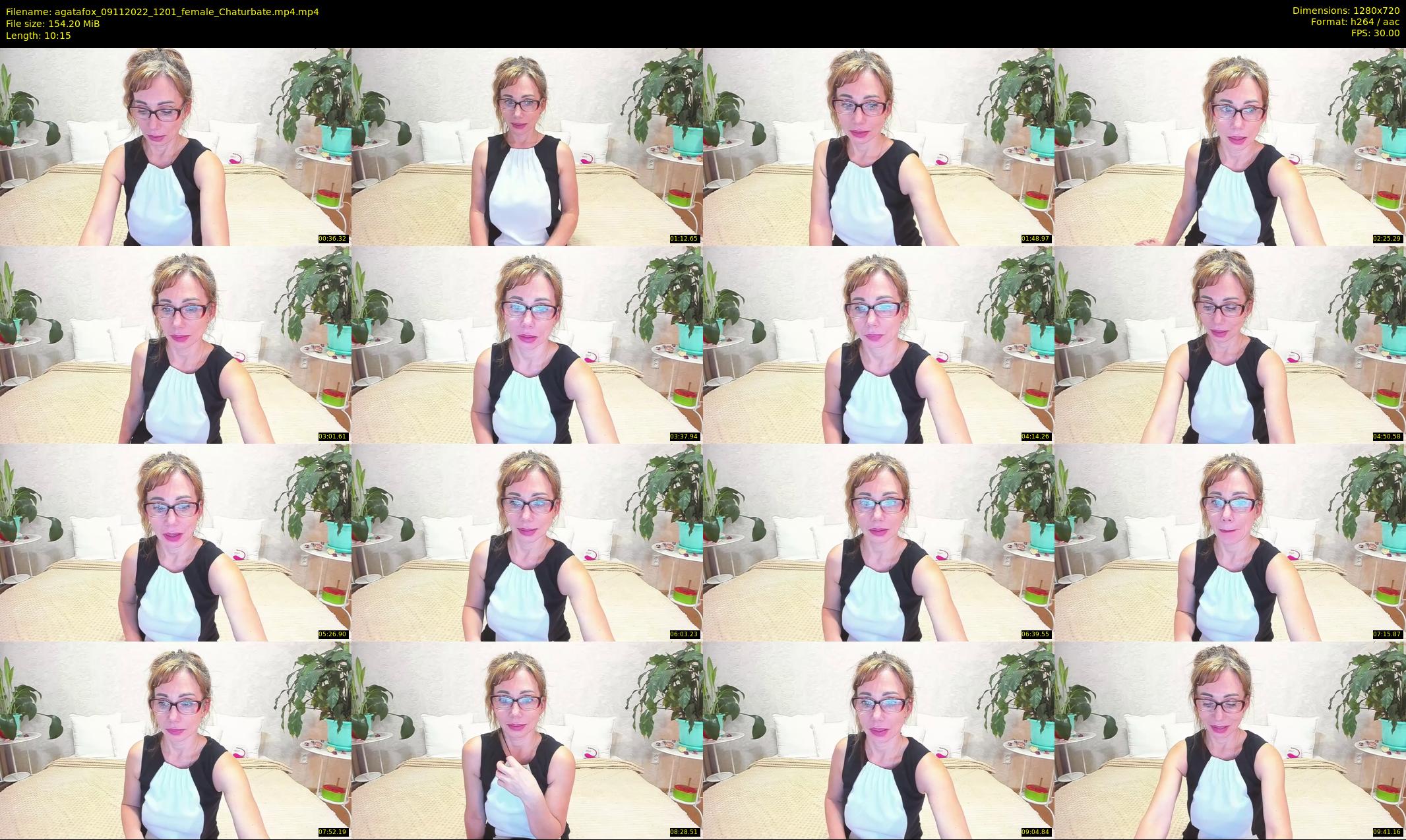 agatafox — 11 minute Chaturbate female cam show recording, 720p, Nov 9, 2022
