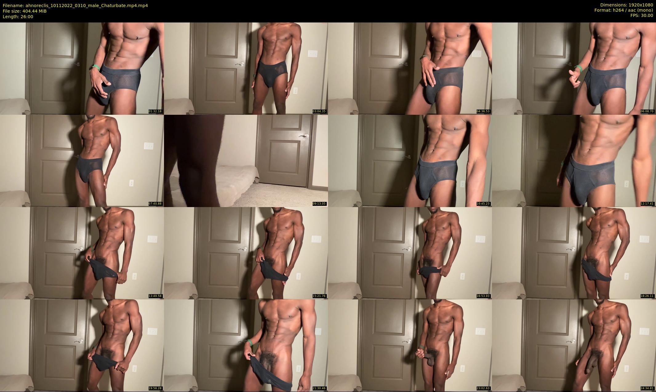 ahnoreclis — 26 minute Chaturbate male cam show recording, 1080p, Nov 10, 2022