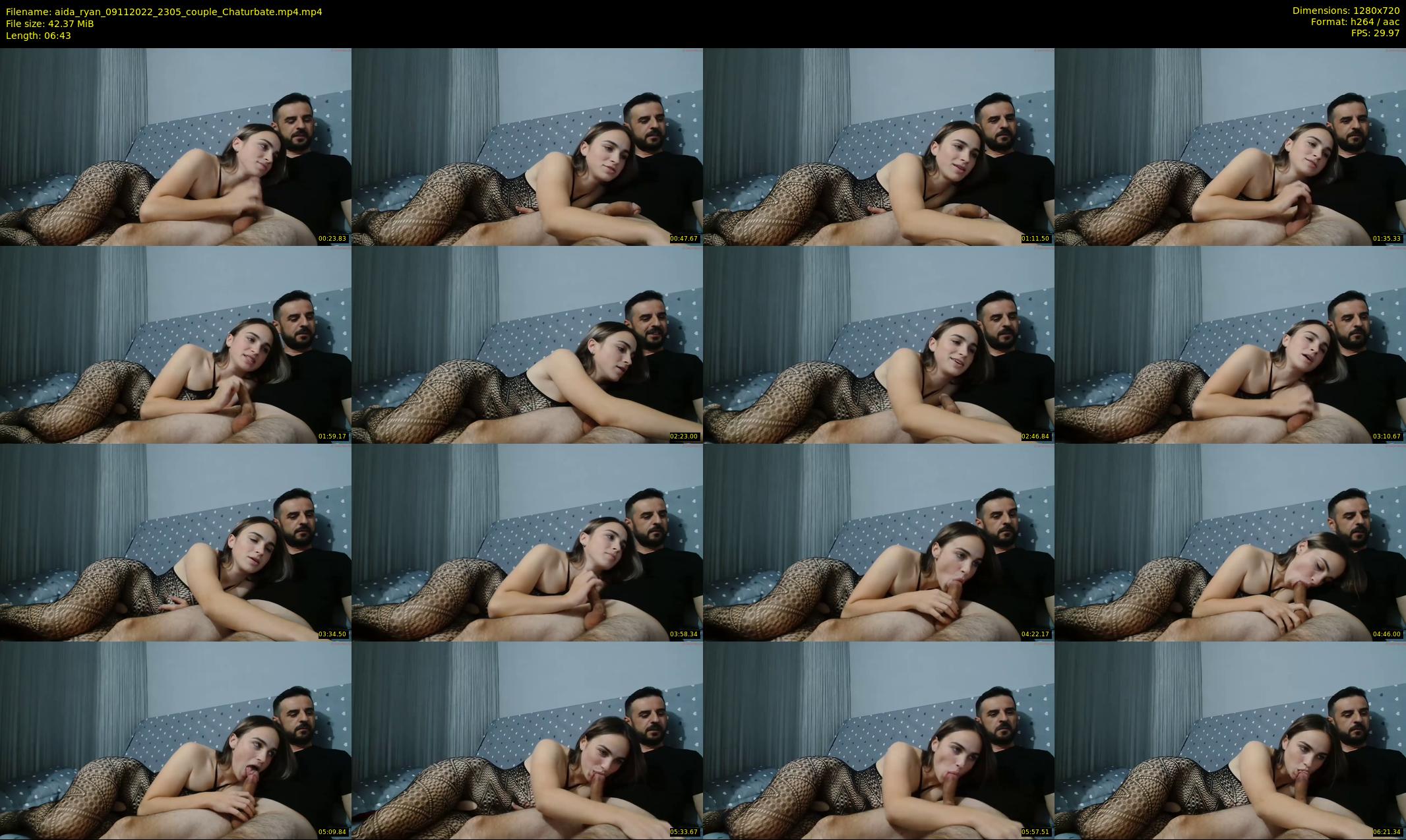 aida_ryan — 7 minute Chaturbate couple cam show recording, 720p, Nov 9, 2022