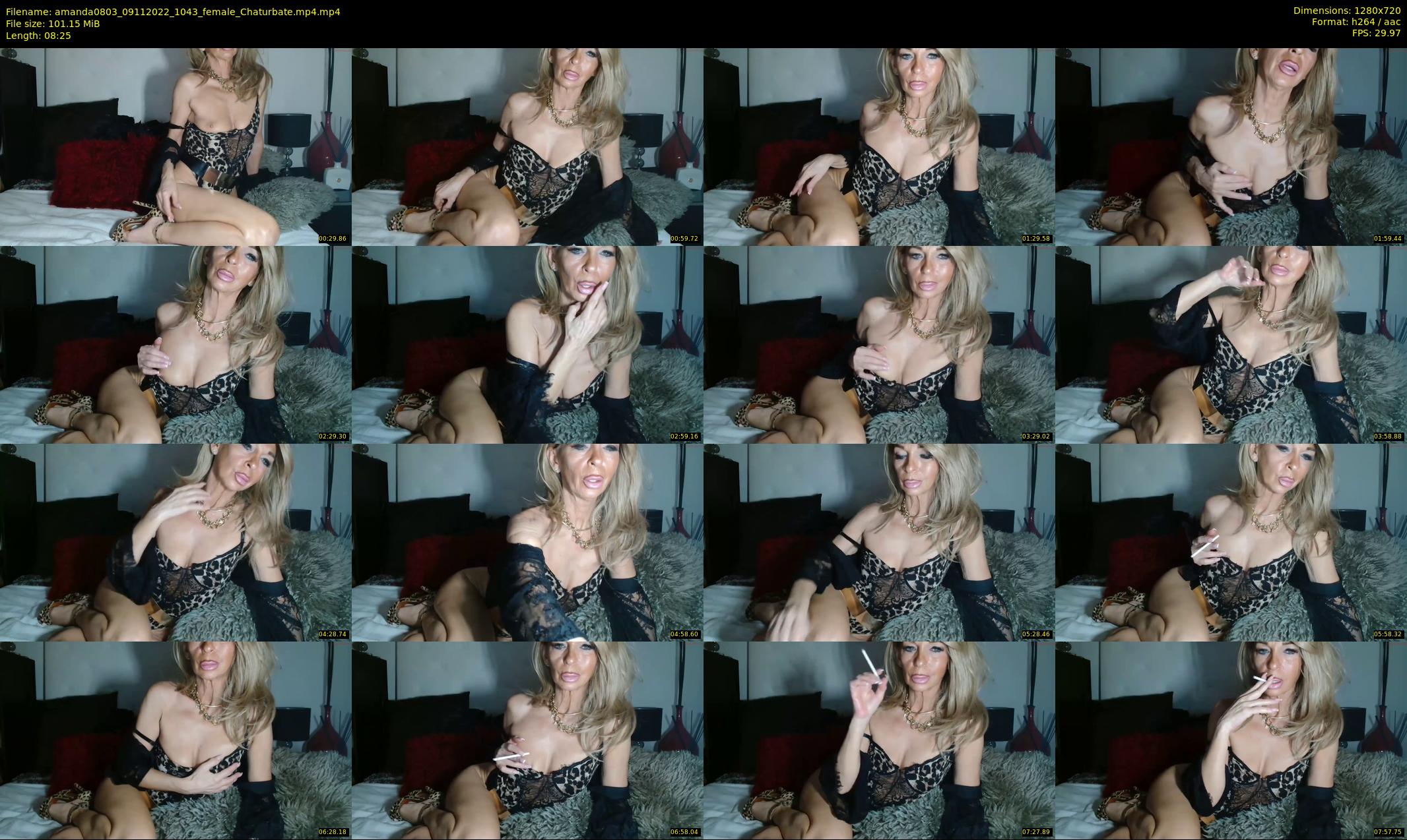 amanda0803 — 9 minute Chaturbate female cam show recording, 720p, Nov 9, 2022