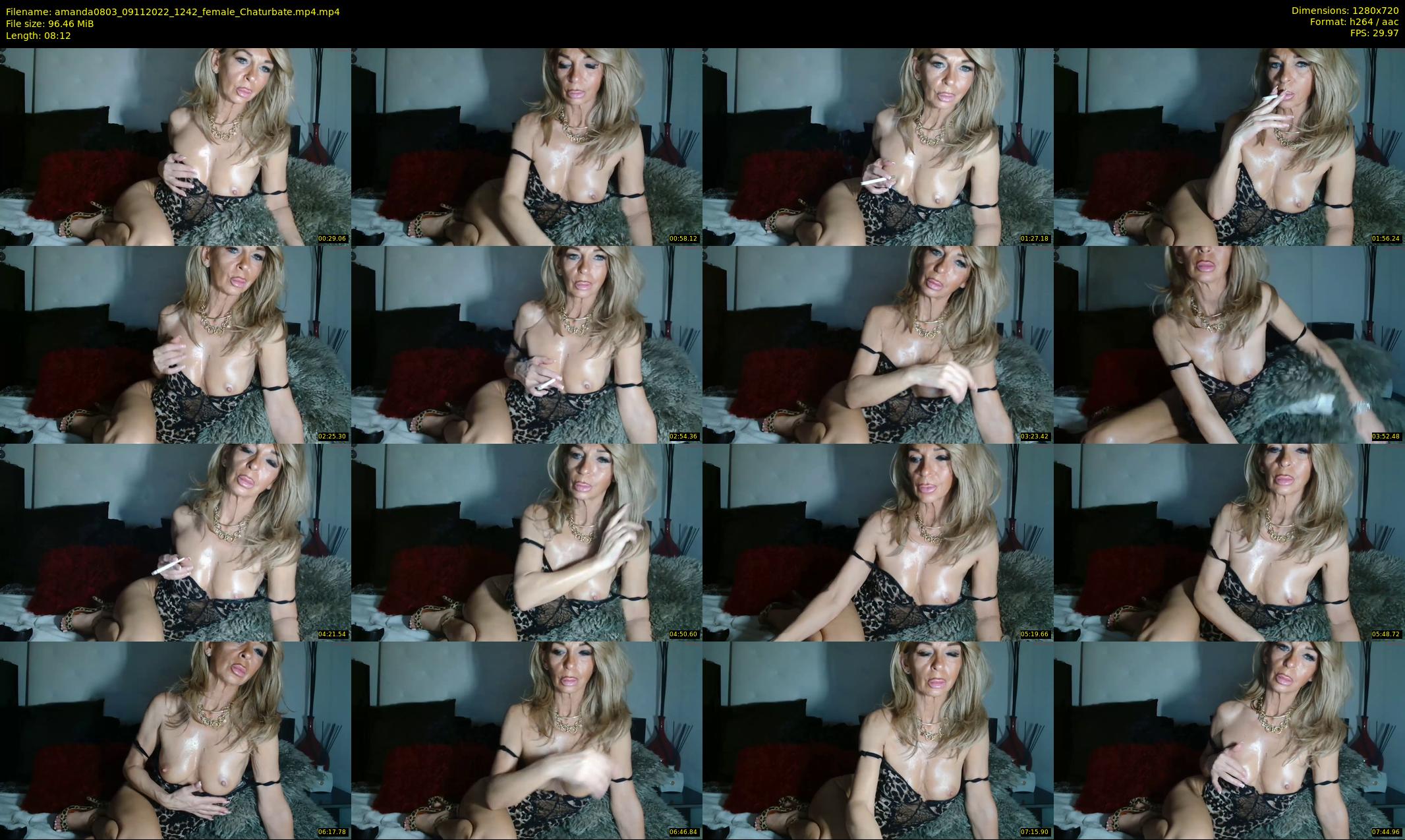 amanda0803 — 9 minute Chaturbate female cam show recording, 720p, Nov 9, 2022