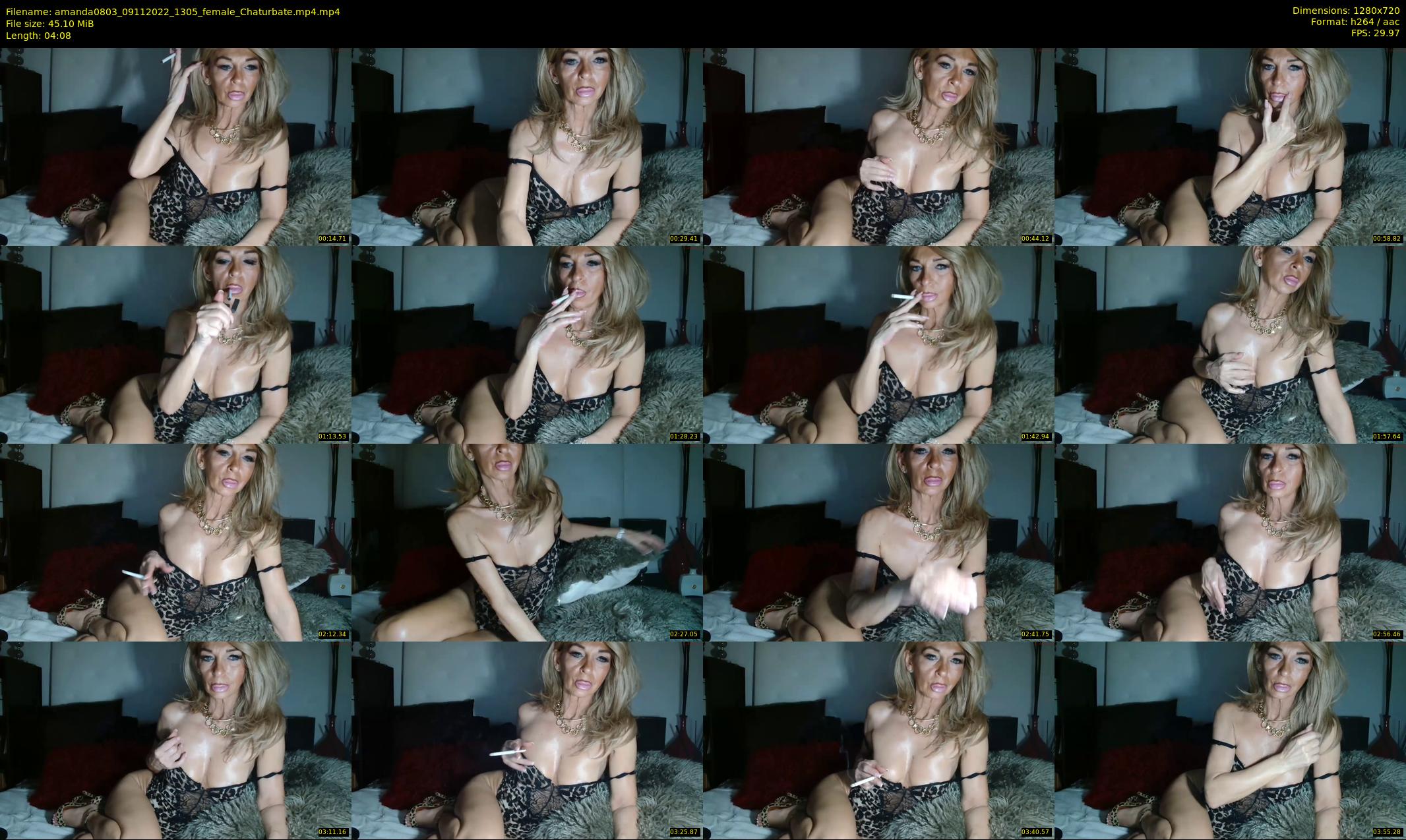 amanda0803 — 5 minute Chaturbate female cam show recording, 720p, Nov 9, 2022