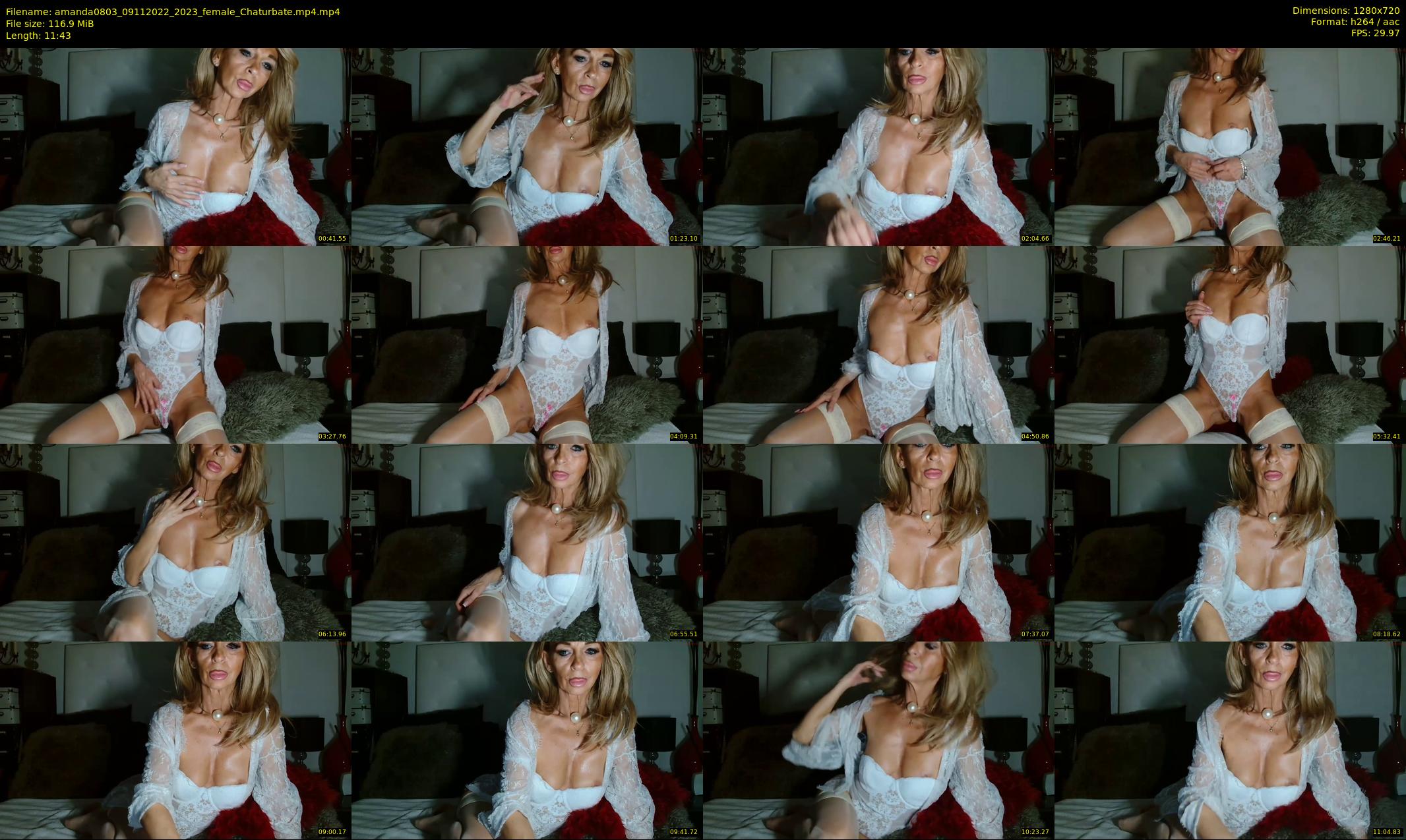 amanda0803 — 12 minute Chaturbate female cam show recording, 720p, Nov 9, 2022