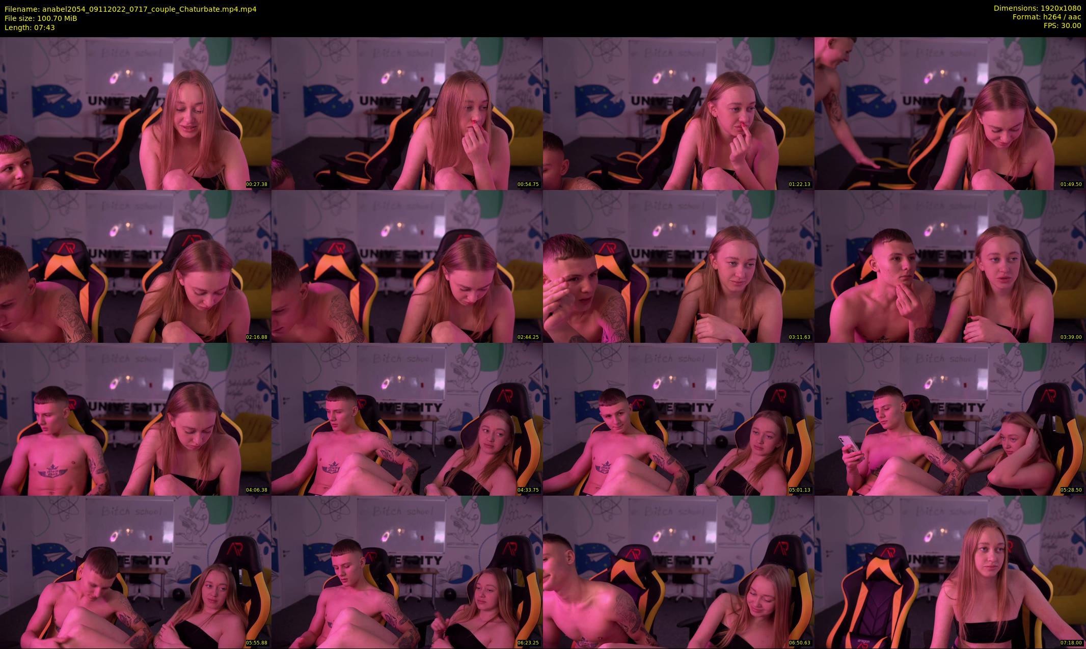 anabel2054 — 8 minute Chaturbate female cam show recording, 1080p, Nov 9, 2022