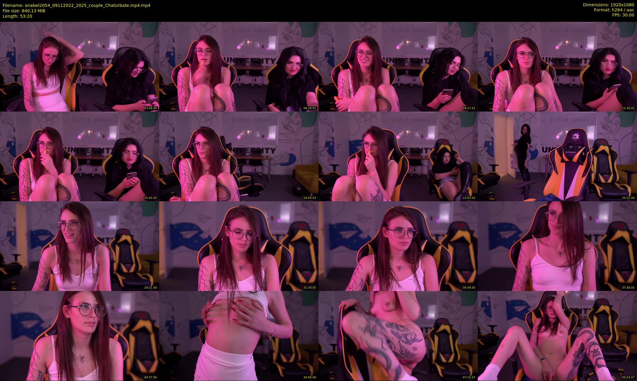anabel2054 — 54 minute Chaturbate female cam show recording, 1080p, Nov 9, 2022