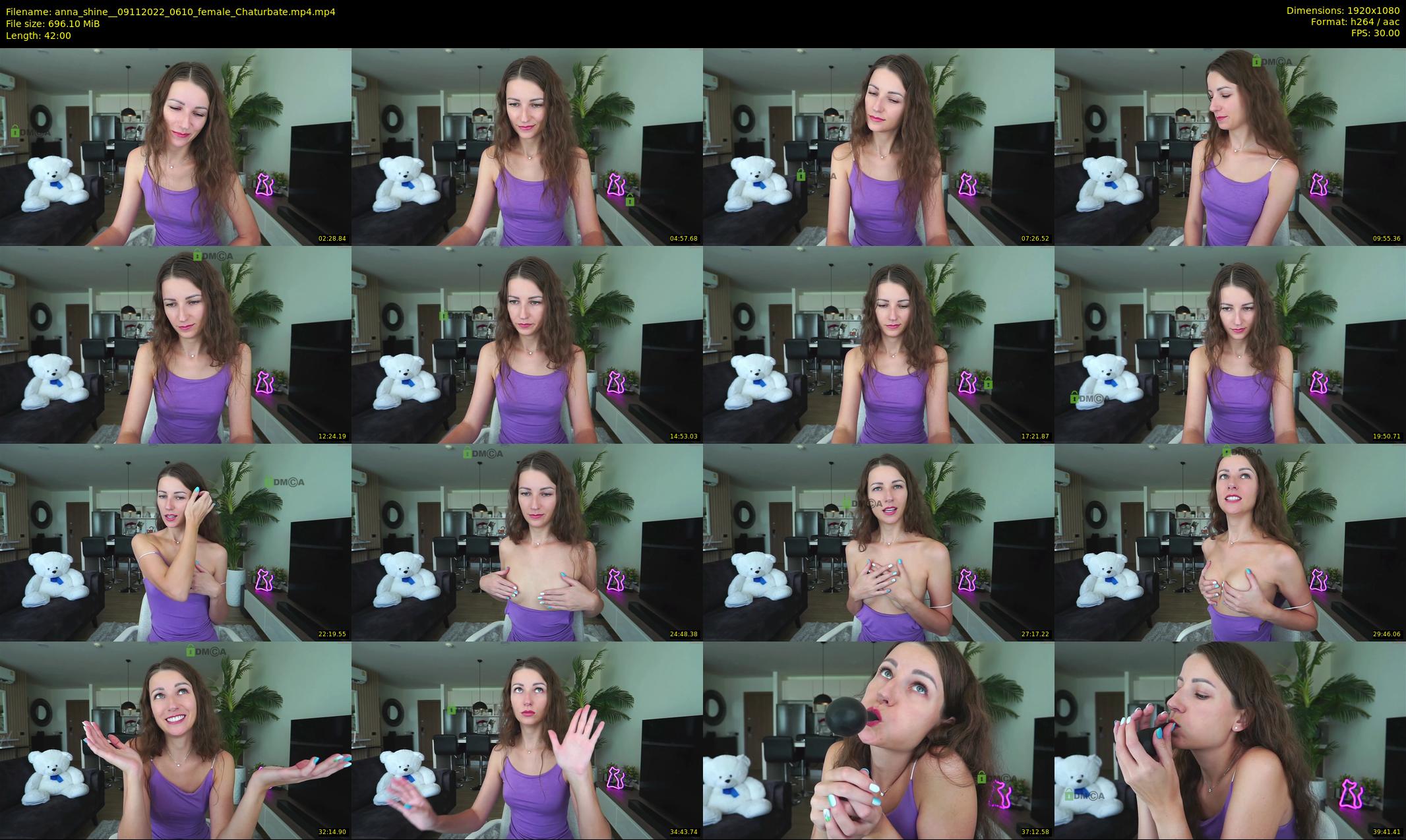 anna_shine_ — 42 minute Chaturbate female cam show recording, 1080p, Nov 9, 2022