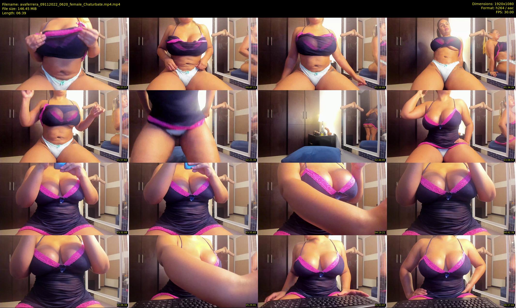 avaferrera — 7 minute Chaturbate female cam show recording, 1080p, Nov 9, 2022